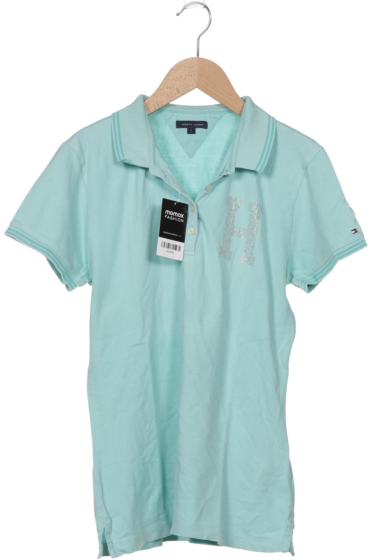 

Tommy Hilfiger Damen Poloshirt, türkis, Gr. 42