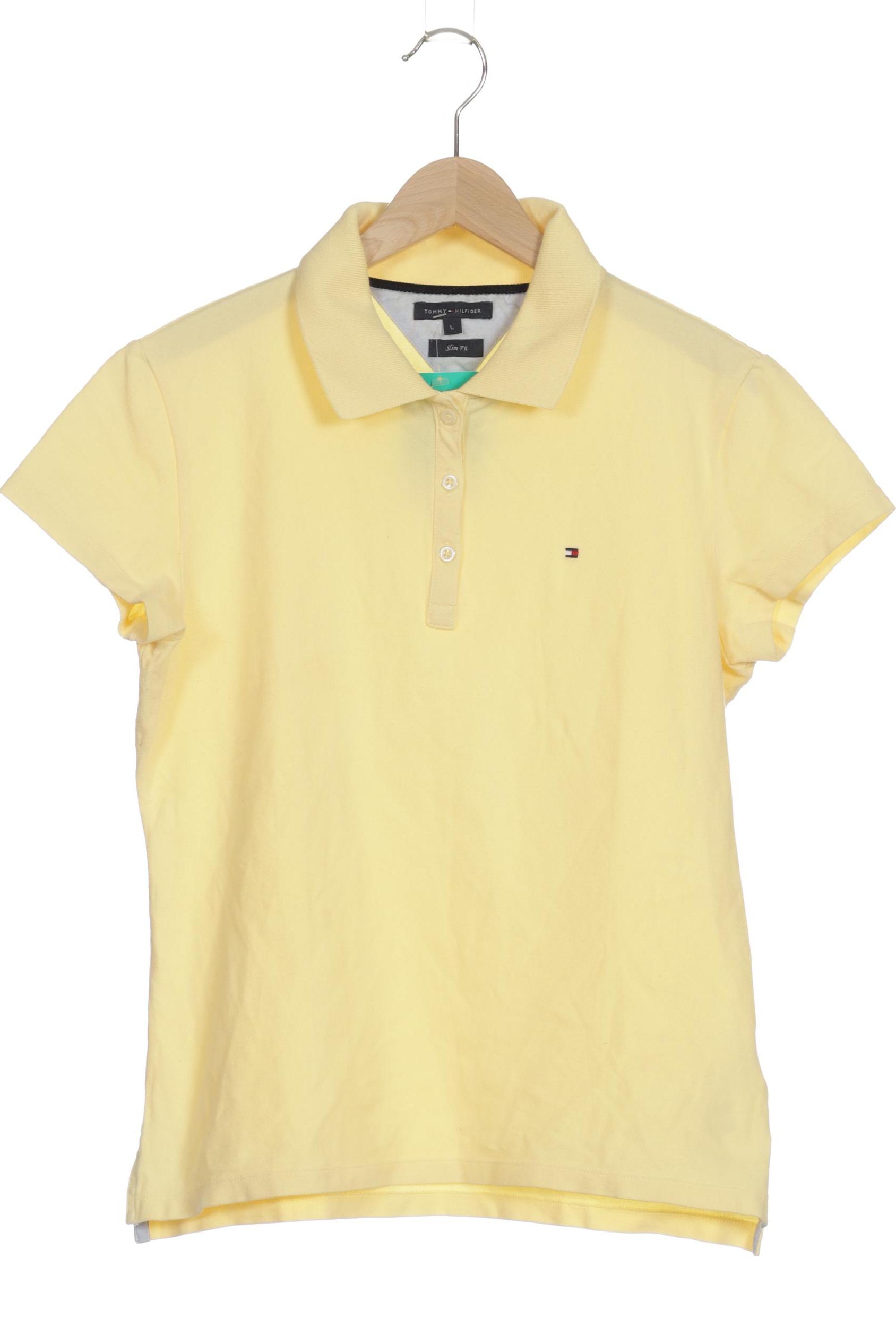 

Tommy Hilfiger Damen Poloshirt, gelb, Gr. 42