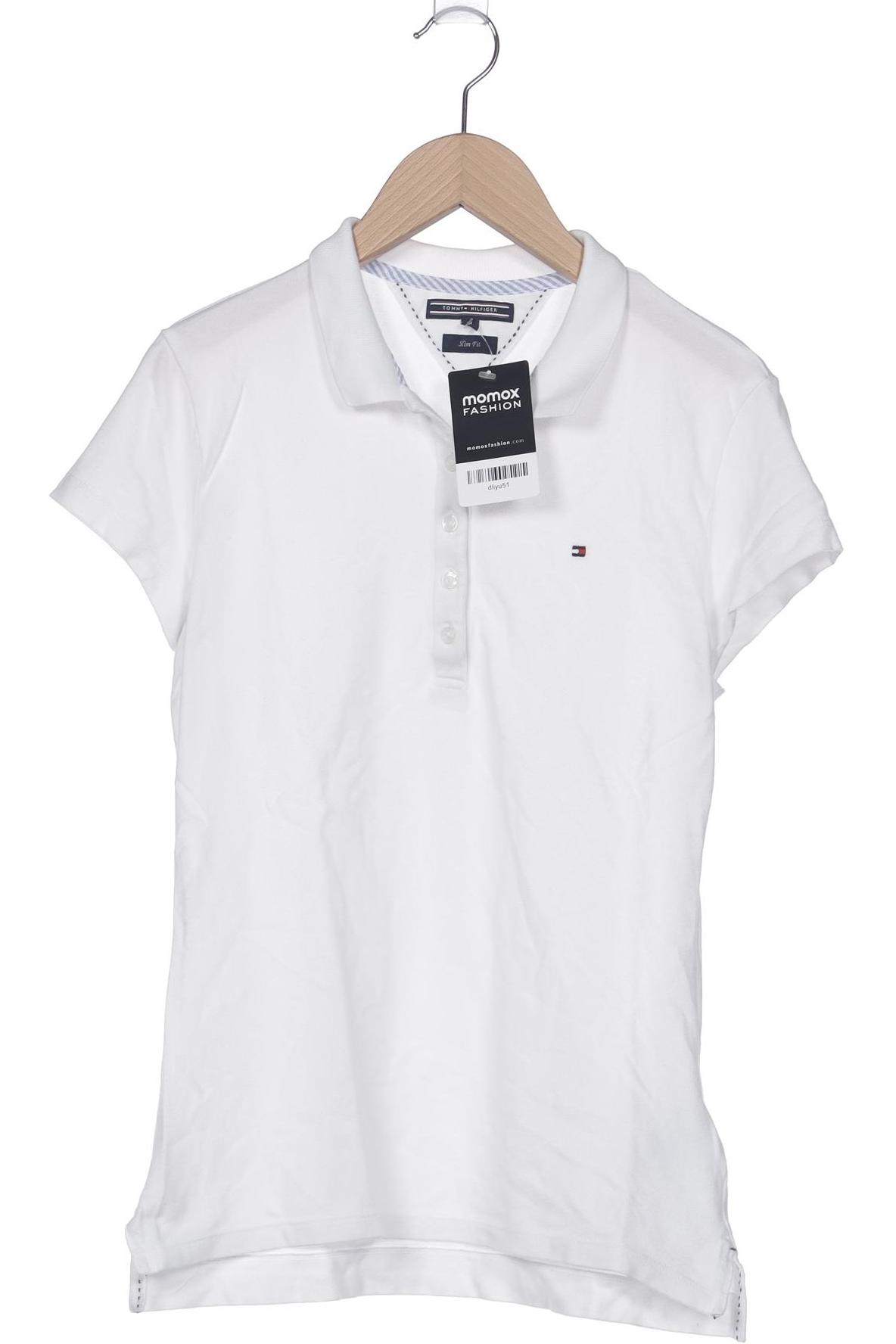 

Tommy Hilfiger Damen Poloshirt, weiß, Gr. 38