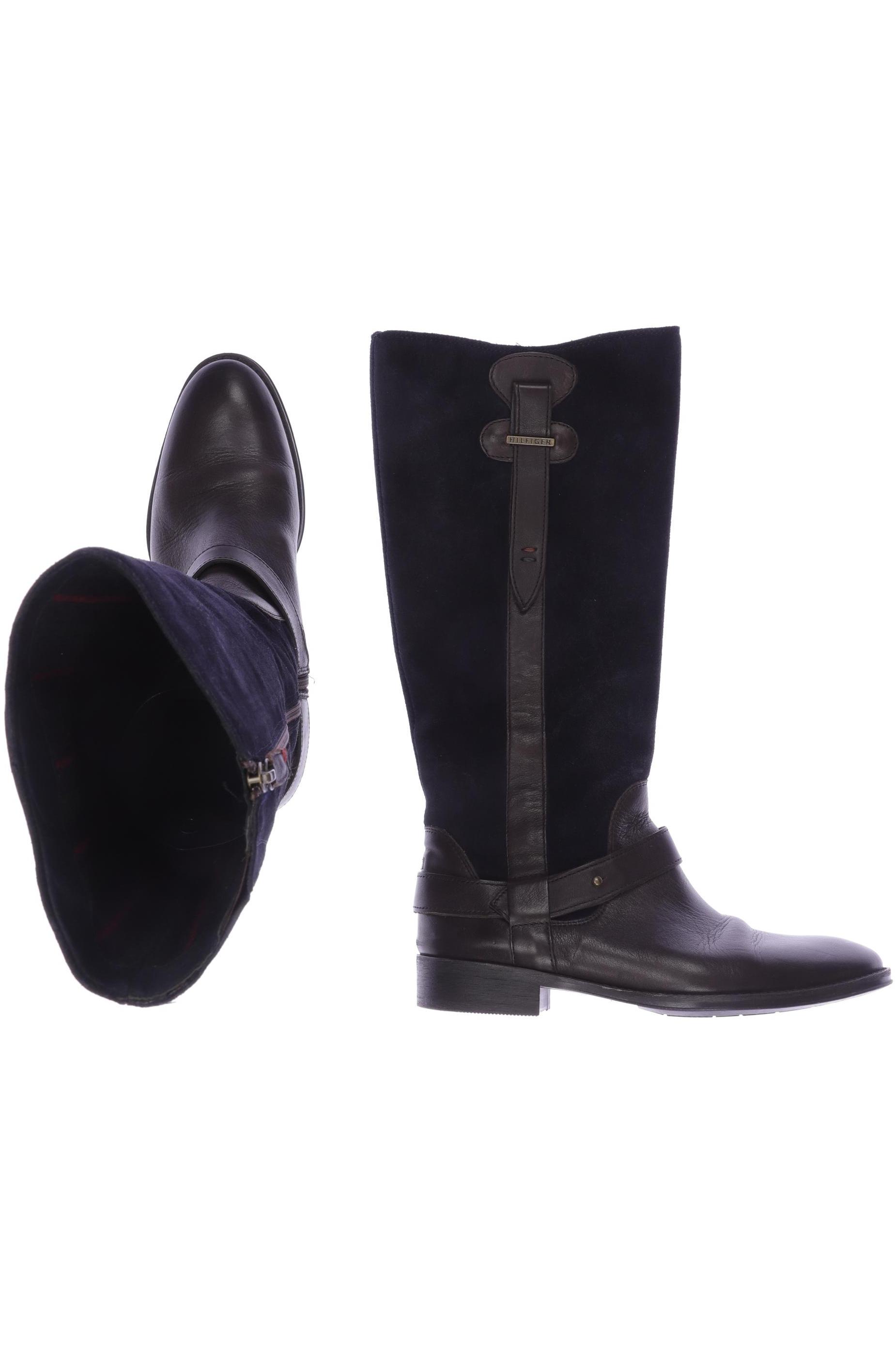 

Tommy Hilfiger Damen Stiefel, marineblau