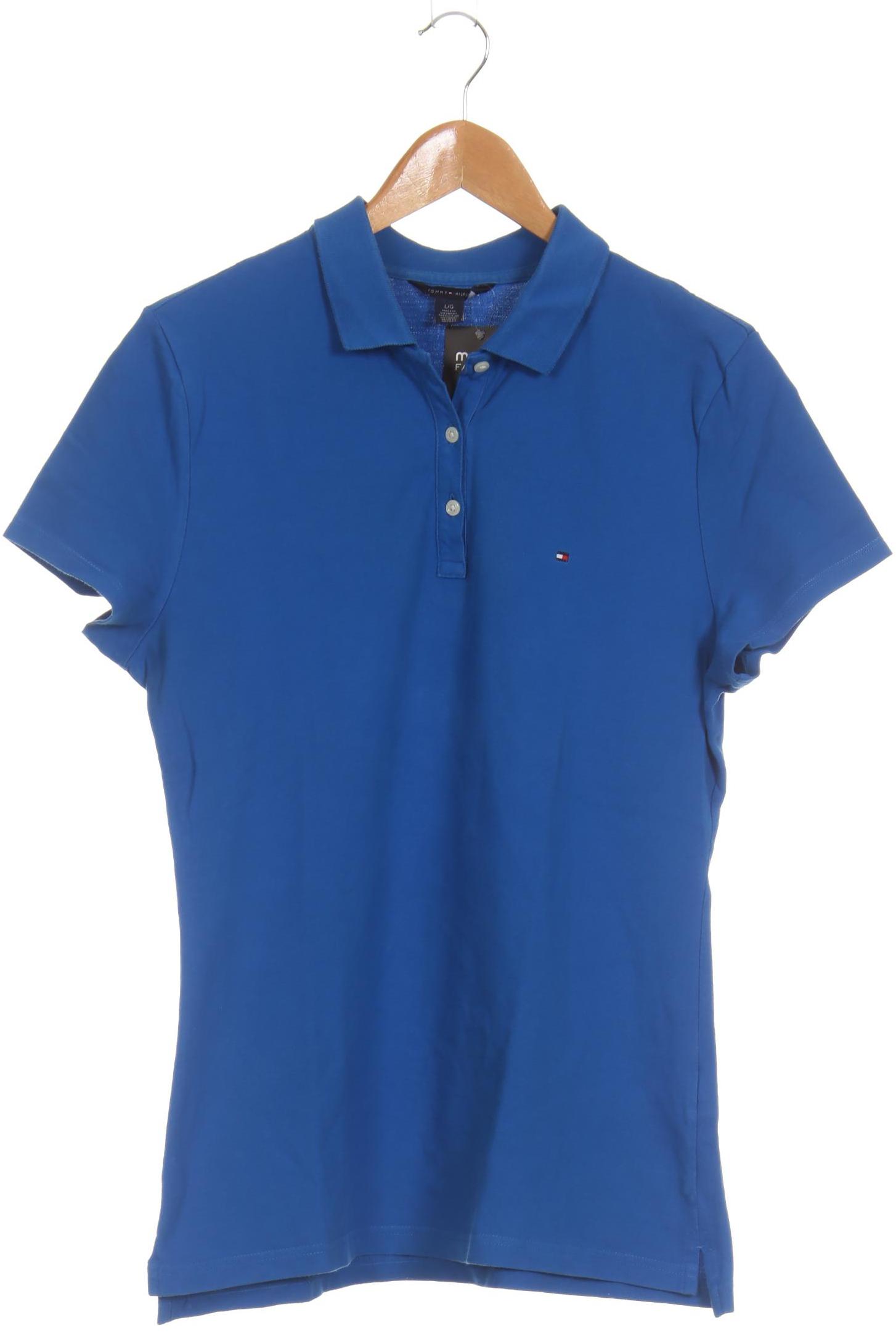 

Tommy Hilfiger Damen Poloshirt, blau, Gr.