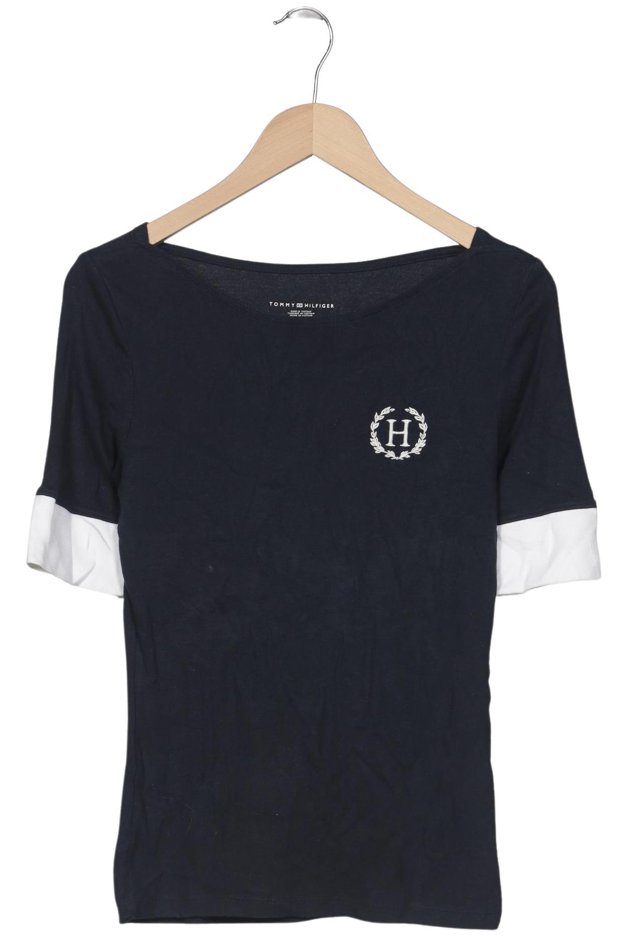 

Tommy Hilfiger Damen T-Shirt, marineblau, Gr. 38
