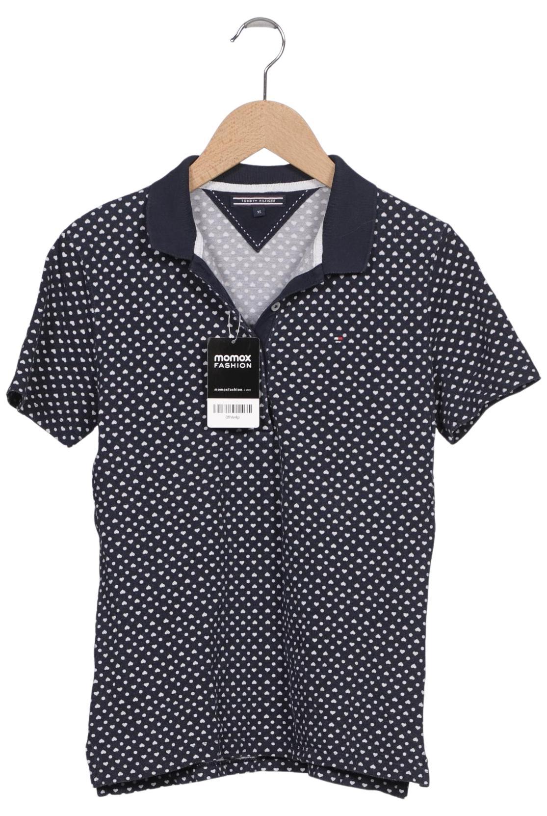 

Tommy Hilfiger Damen Poloshirt, blau, Gr. 34