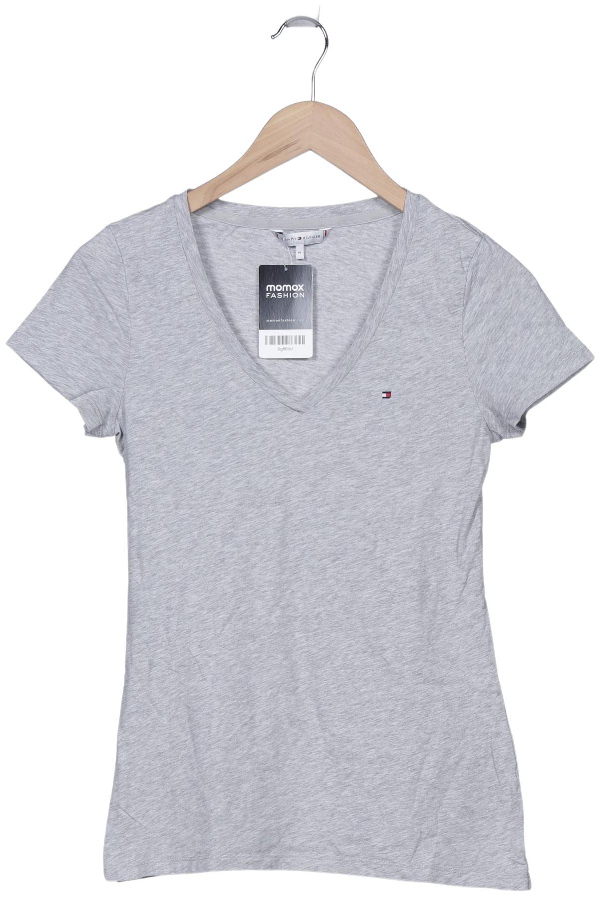 

Tommy Hilfiger Damen T-Shirt, grau, Gr. 38