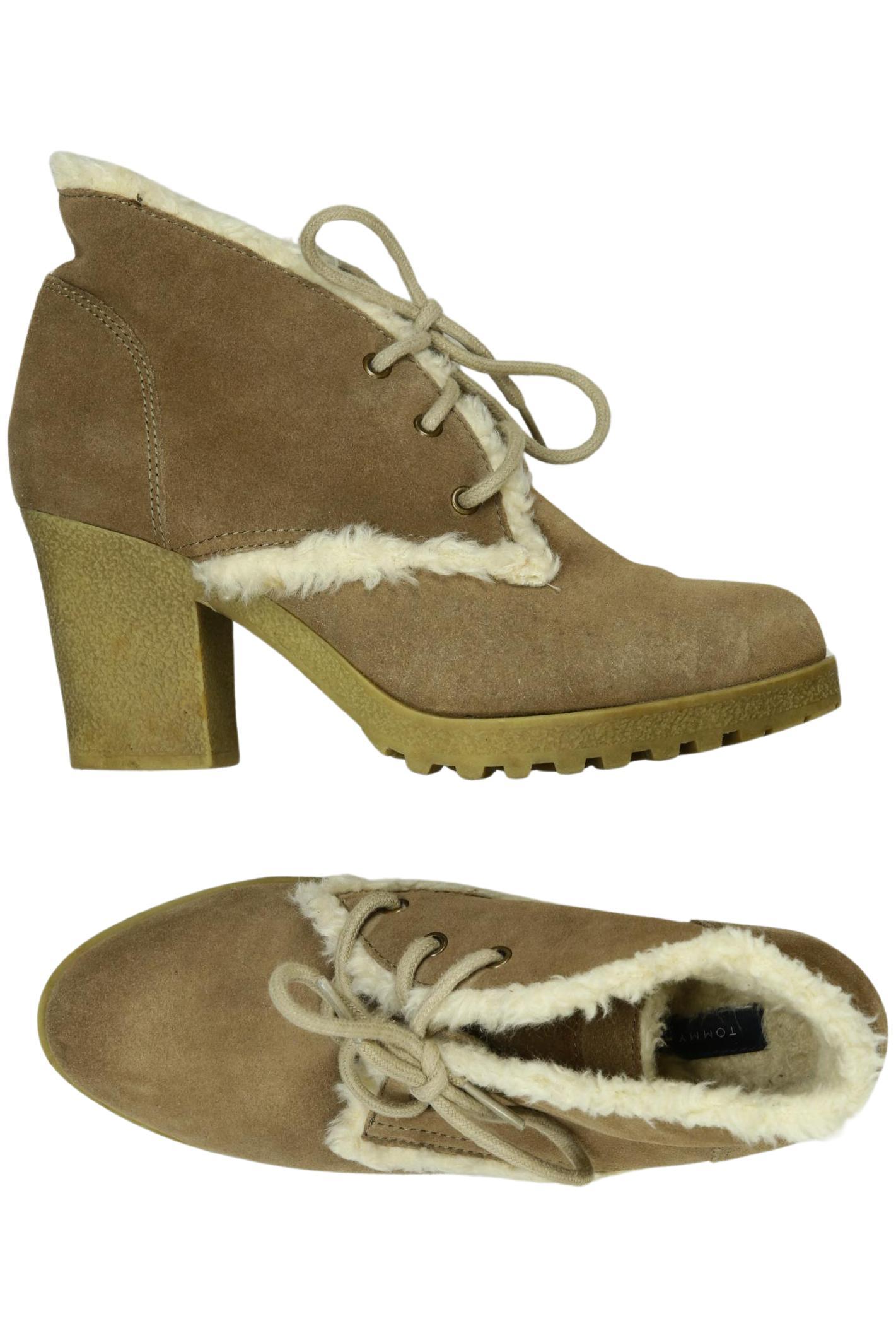 

Tommy Hilfiger Damen Stiefelette, beige, Gr. 38