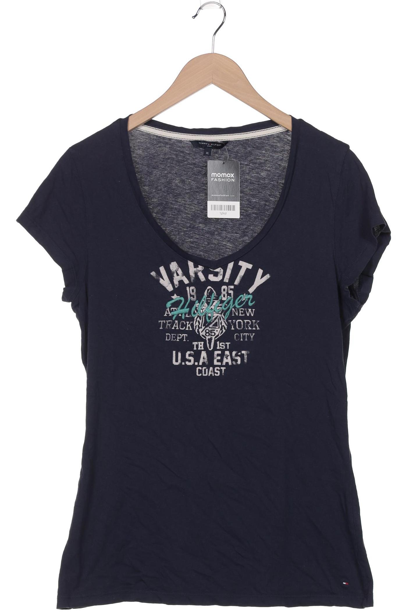 

Tommy Hilfiger Damen T-Shirt, marineblau, Gr. 44