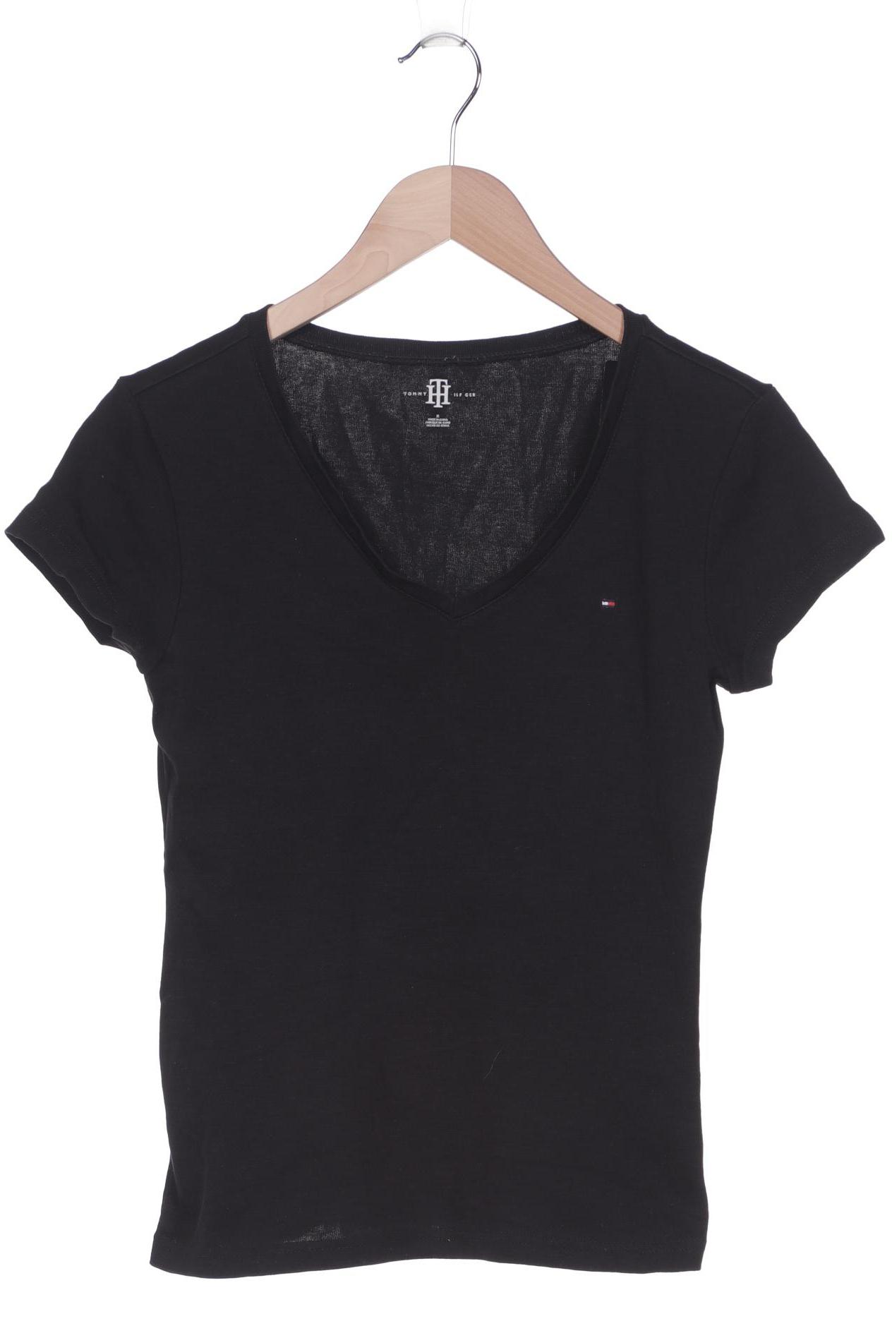 

Tommy Hilfiger Damen T-Shirt, schwarz, Gr. 38