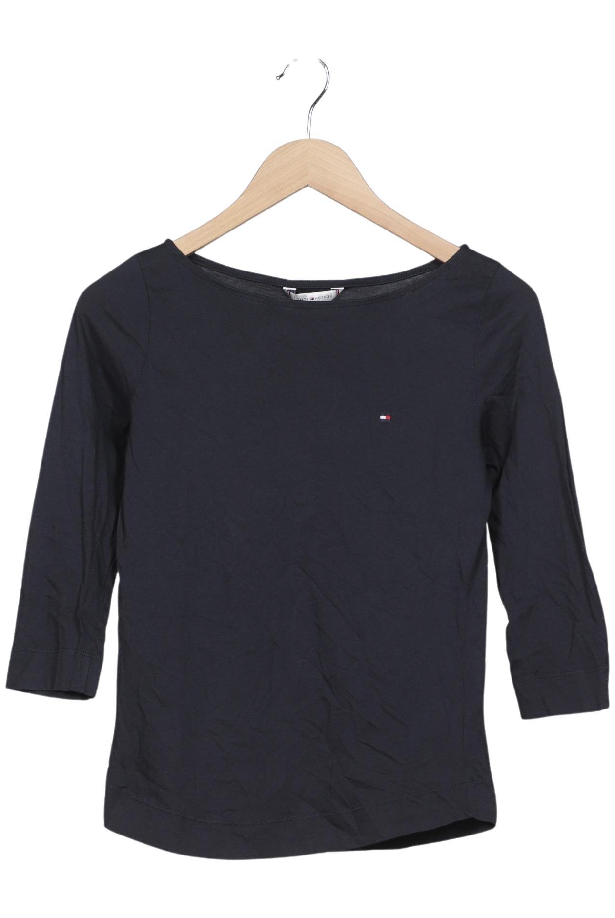 

Tommy Hilfiger Damen Langarmshirt, marineblau, Gr. 34