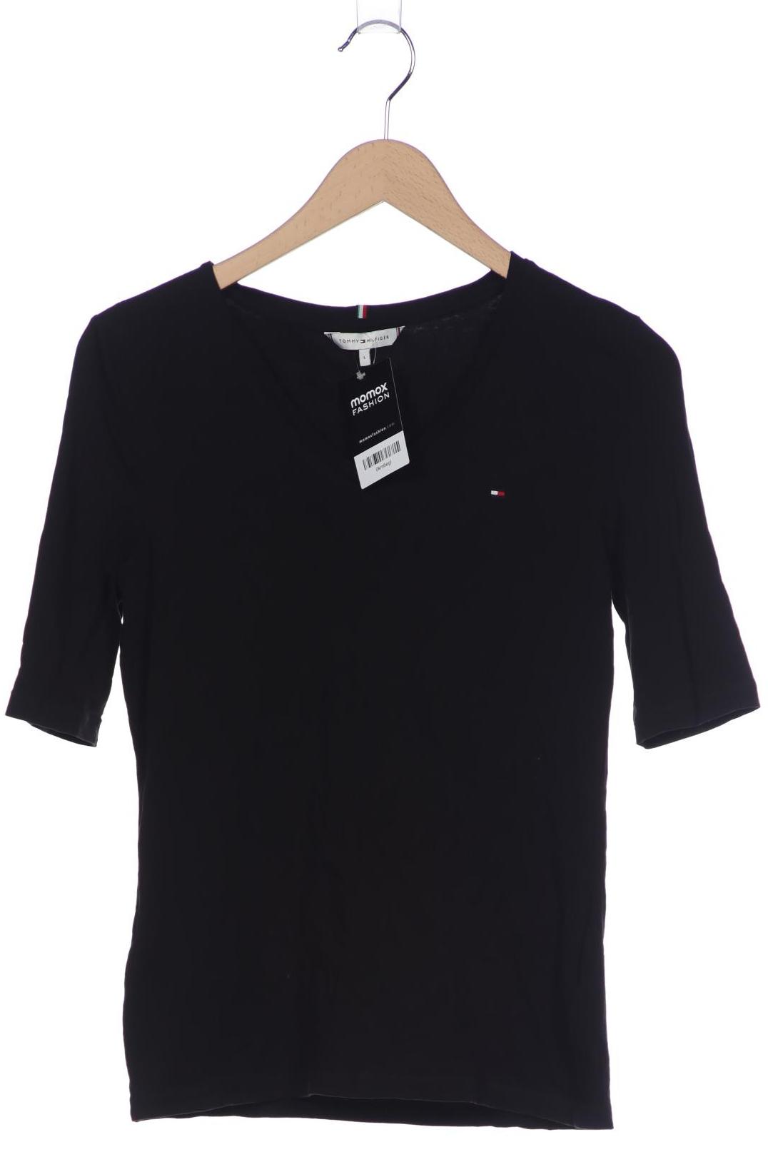 

Tommy Hilfiger Damen T-Shirt, schwarz, Gr. 42