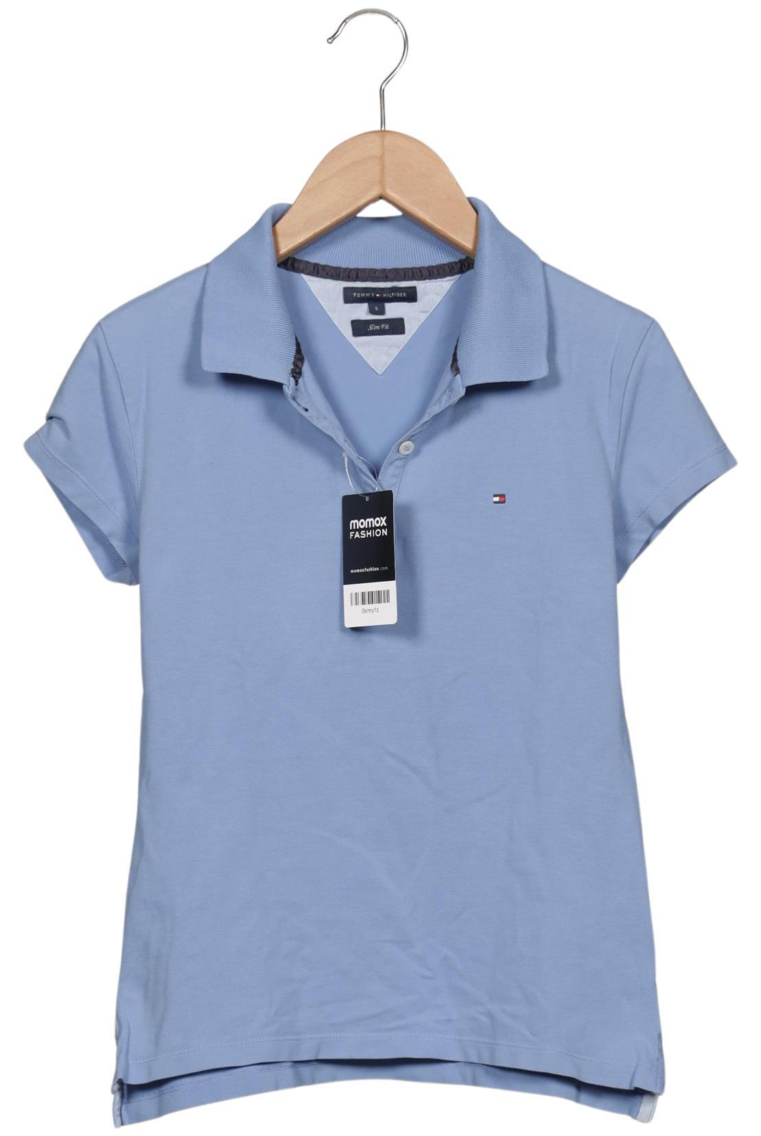 

Tommy Hilfiger Damen Poloshirt, hellblau, Gr. 36