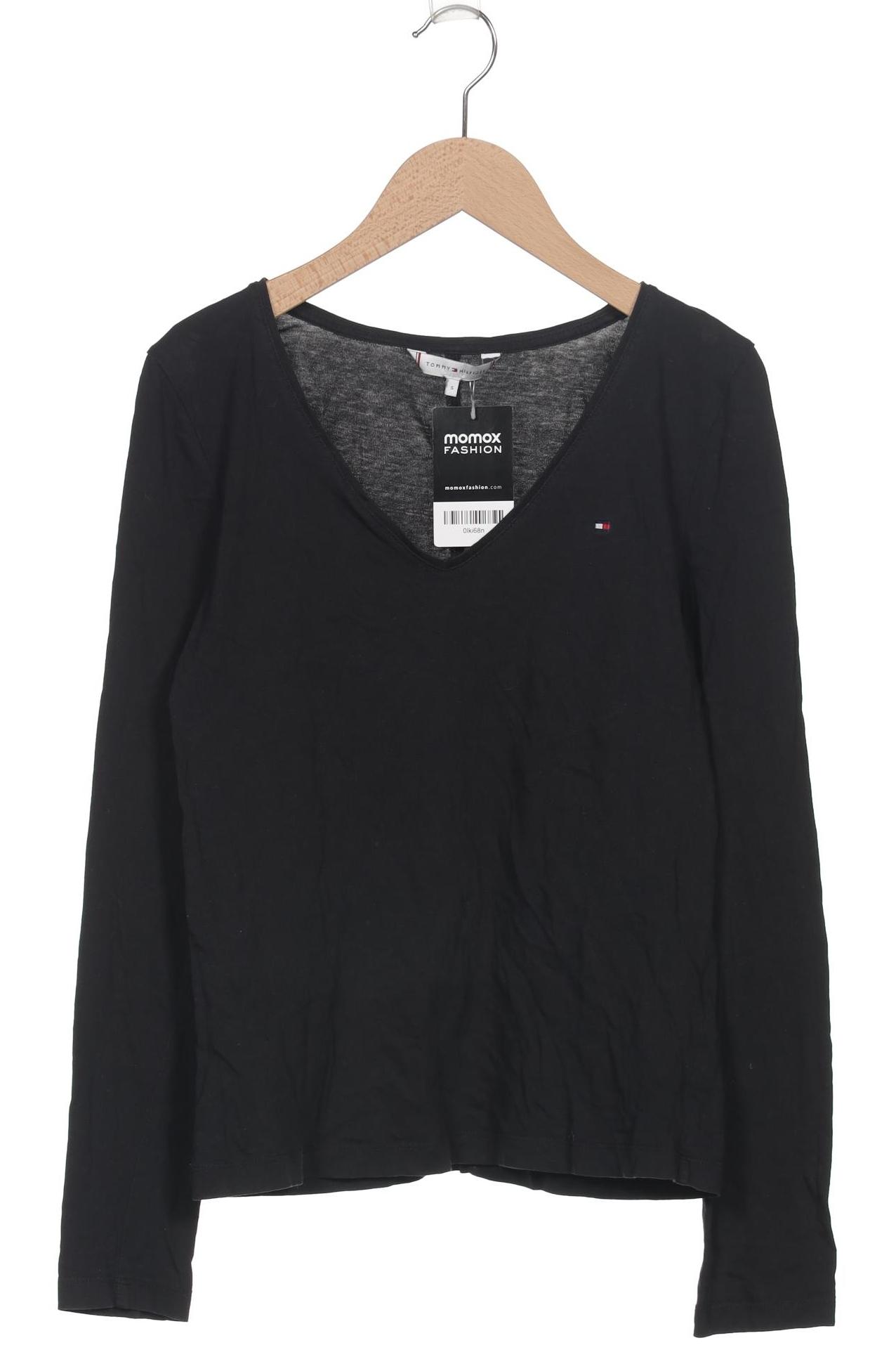 

Tommy Hilfiger Damen Langarmshirt, schwarz, Gr. 36