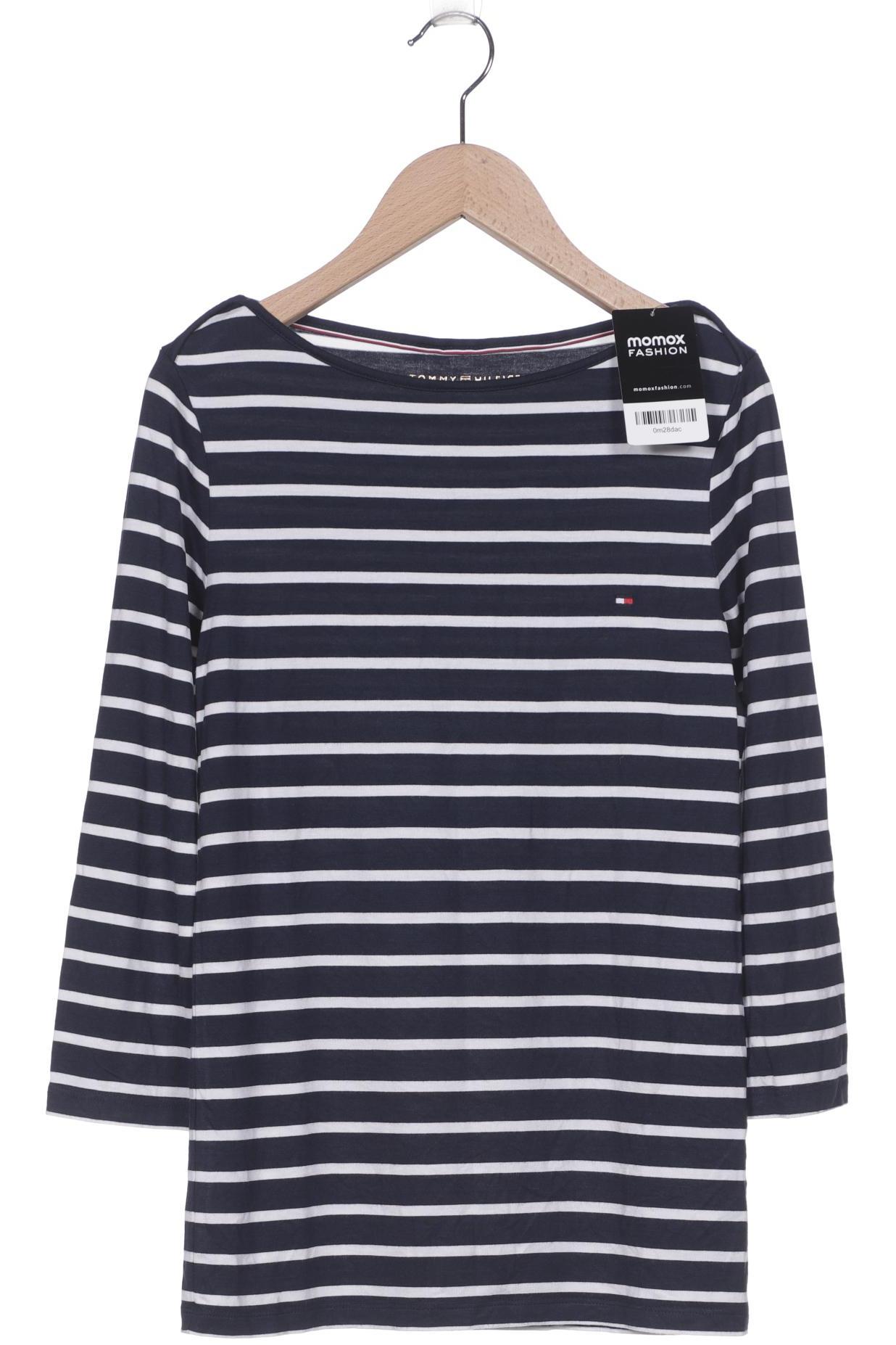 

Tommy Hilfiger Damen Langarmshirt, marineblau, Gr. 36