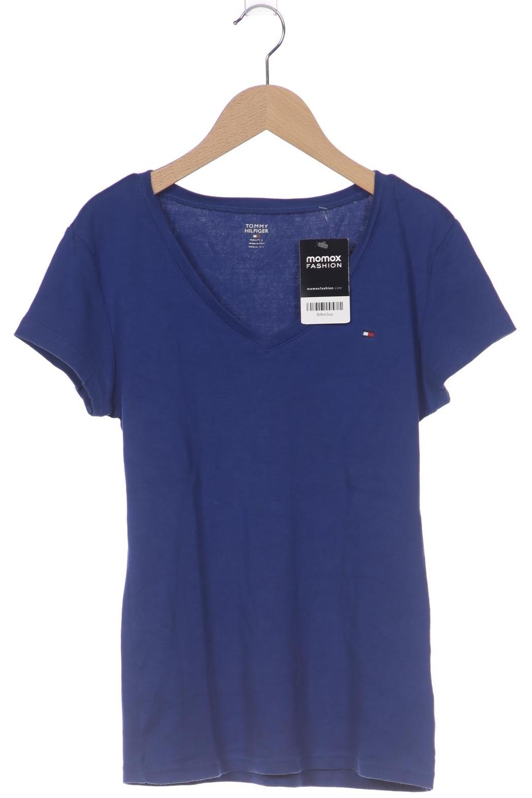 

Tommy Hilfiger Damen T-Shirt, blau, Gr. 36