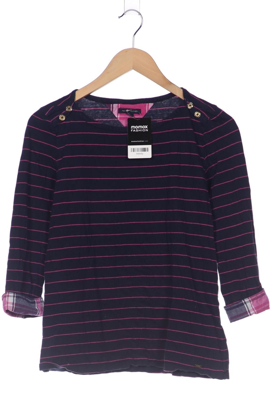 

Tommy Hilfiger Damen Langarmshirt, marineblau, Gr. 38