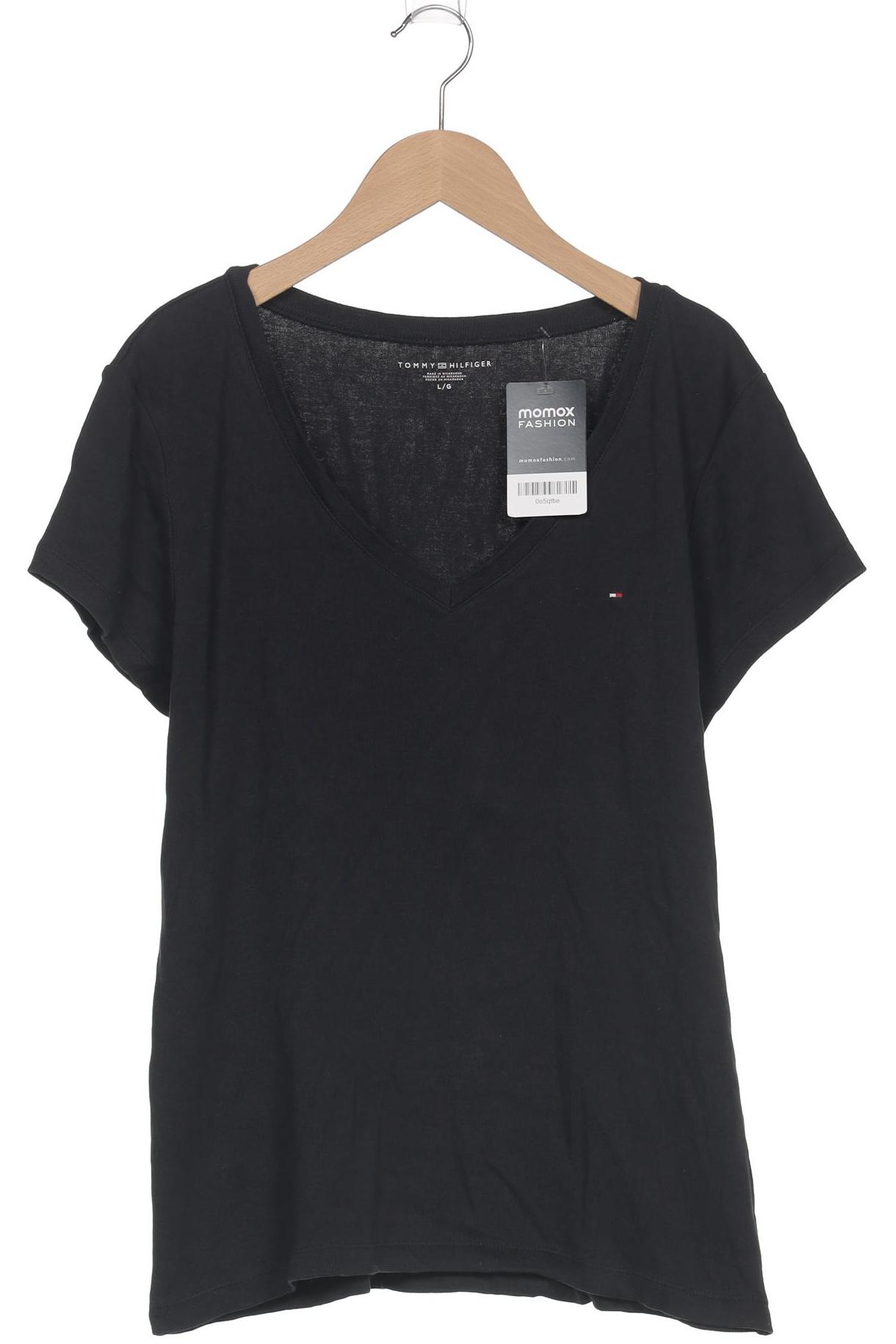 

Tommy Hilfiger Damen T-Shirt, schwarz, Gr. 42