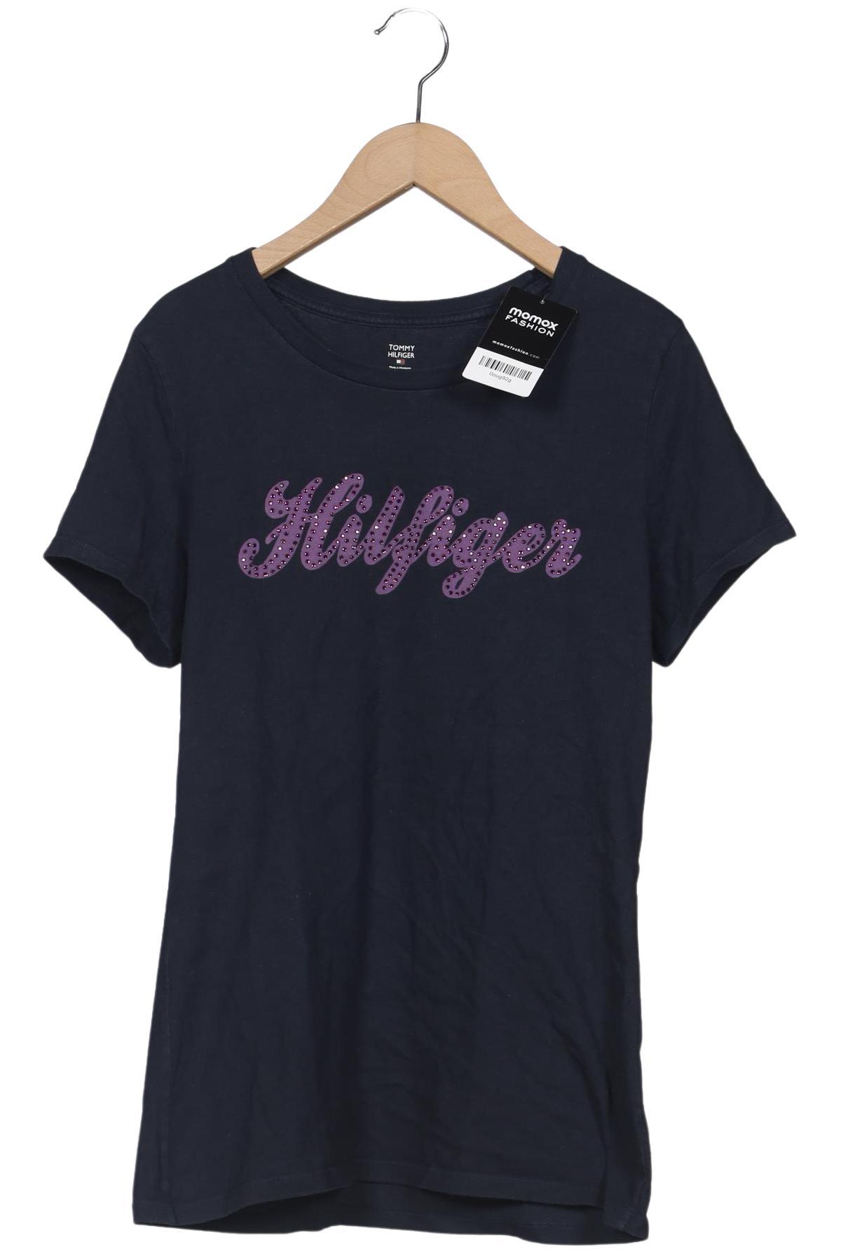 

Tommy Hilfiger Damen T-Shirt, marineblau, Gr. 42