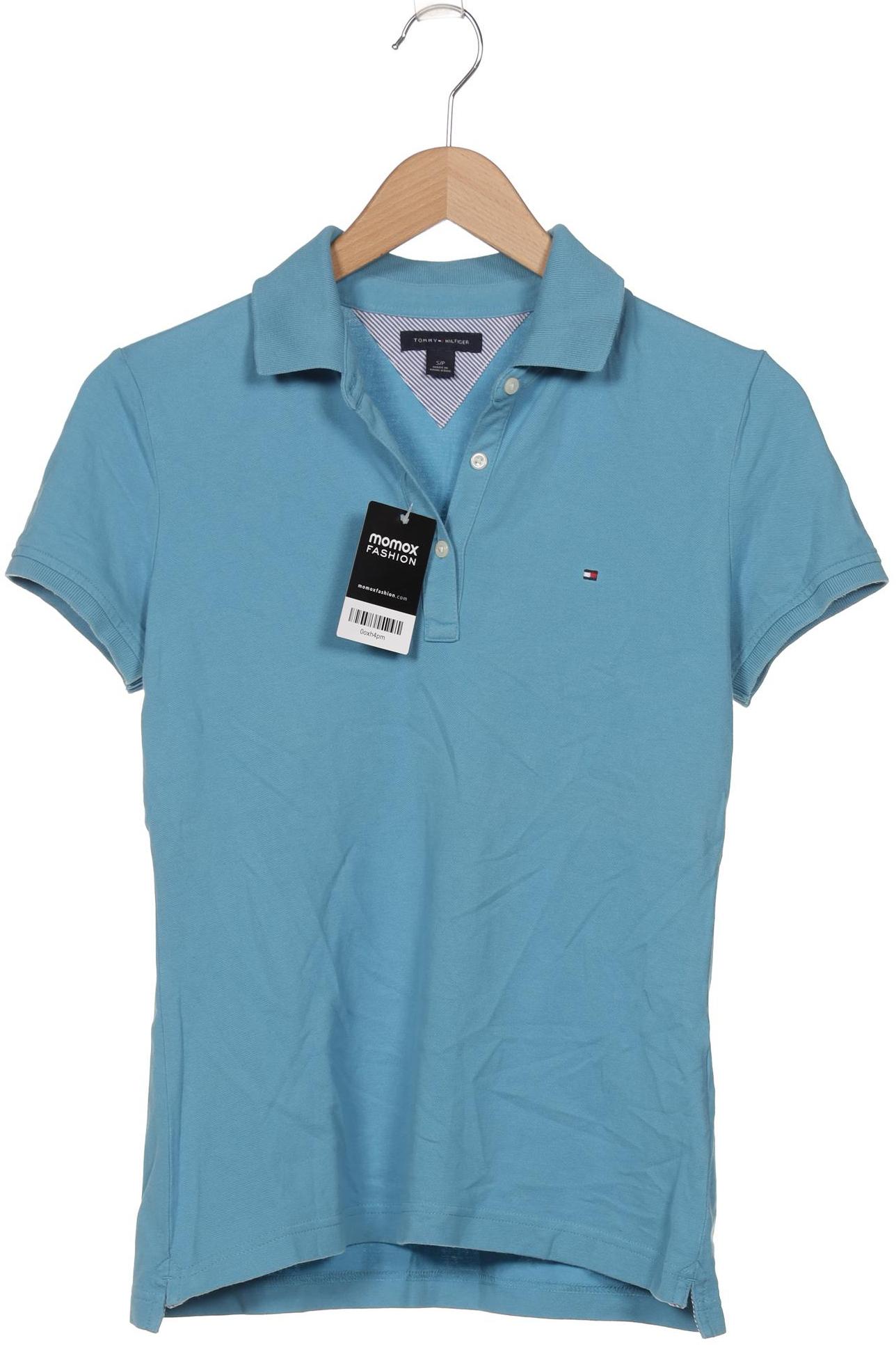 

Tommy Hilfiger Damen Poloshirt, blau, Gr. 36