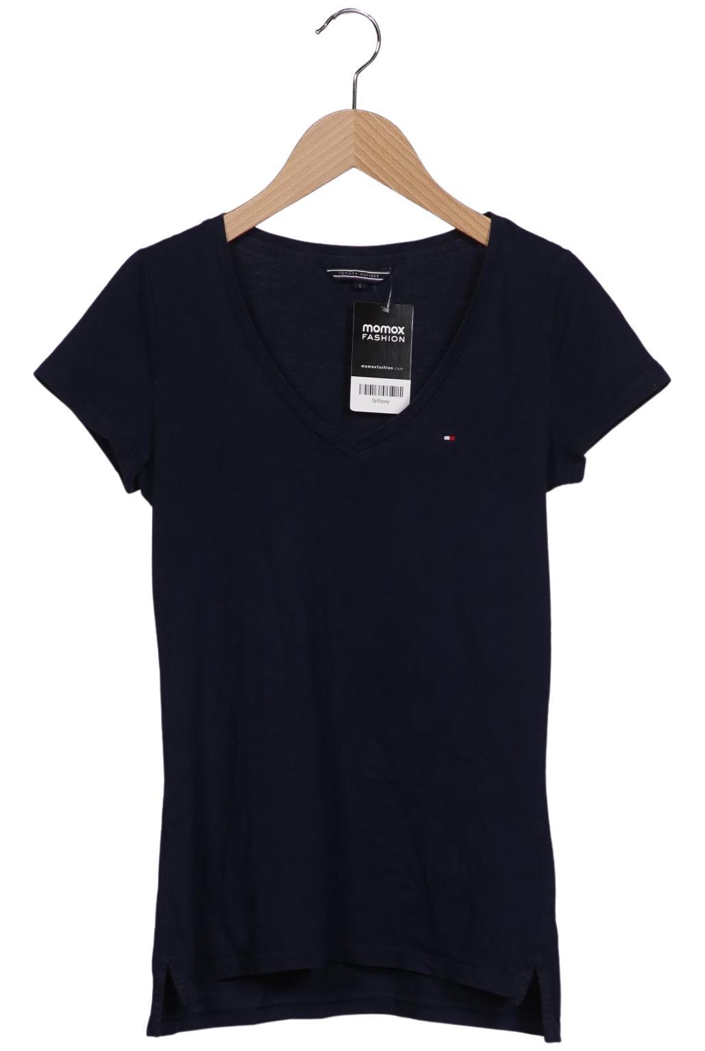 

Tommy Hilfiger Damen T-Shirt, marineblau, Gr. 36