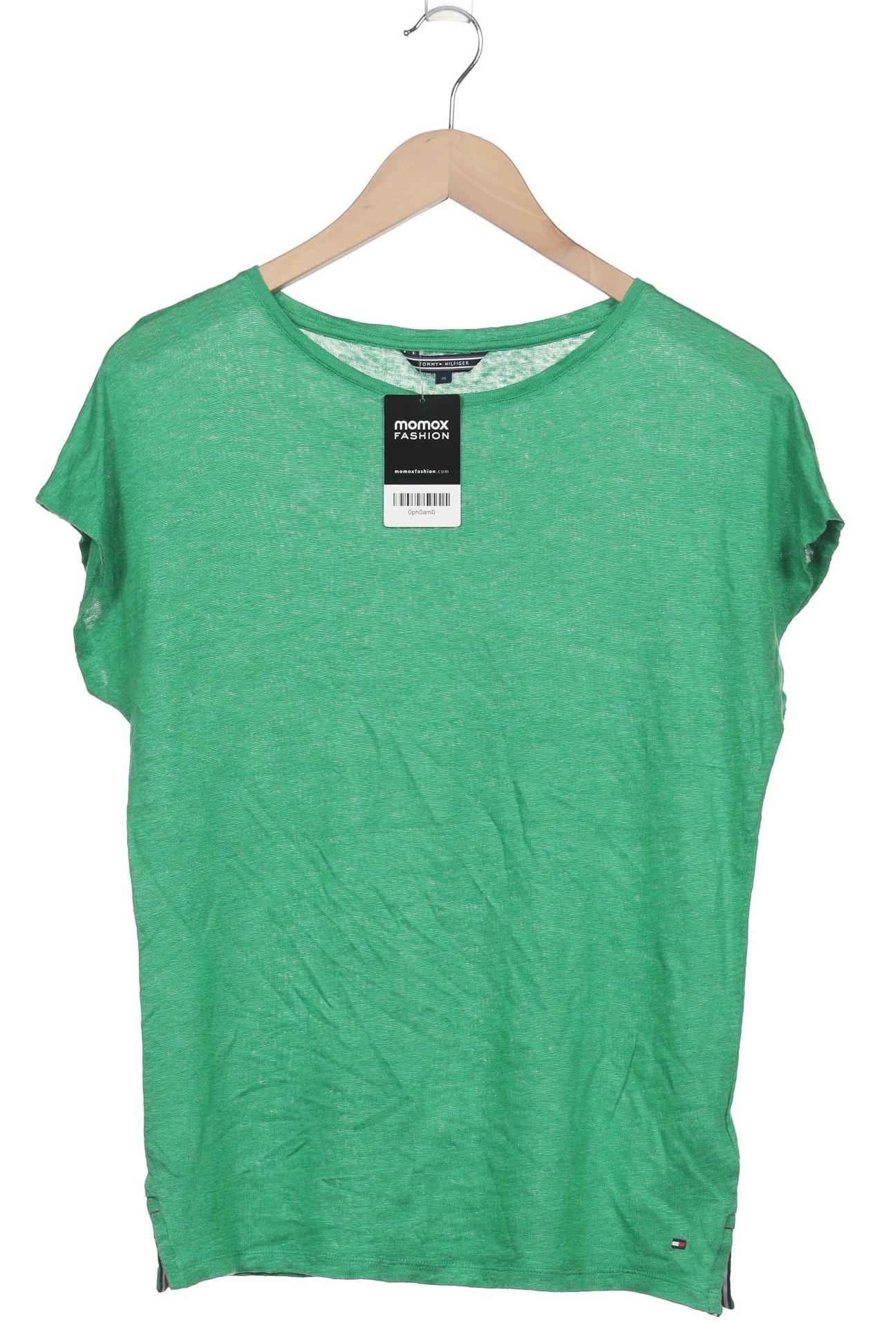 

Tommy Hilfiger Damen T-Shirt, türkis, Gr. 38