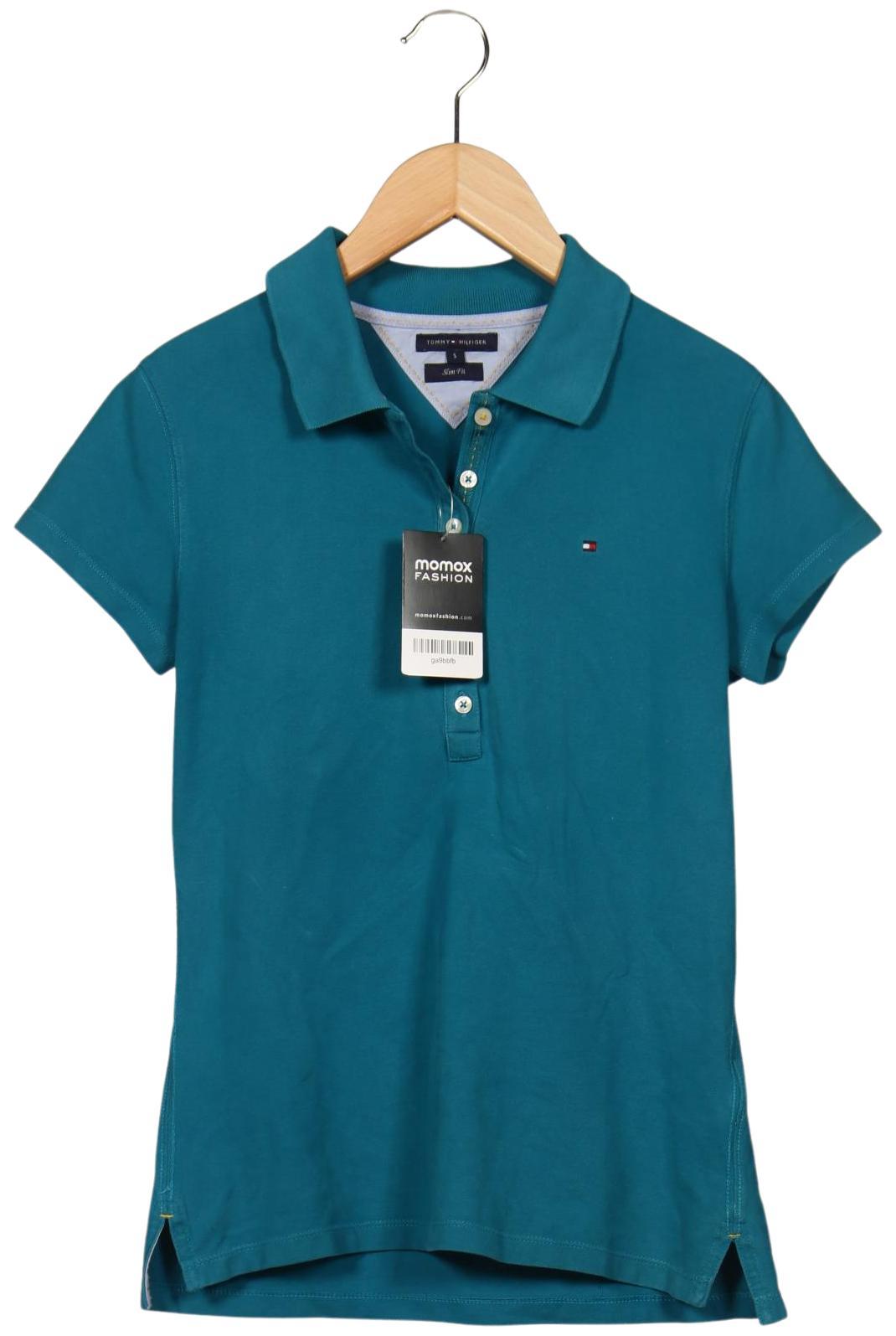 

Tommy Hilfiger Damen Poloshirt, blau, Gr. 36