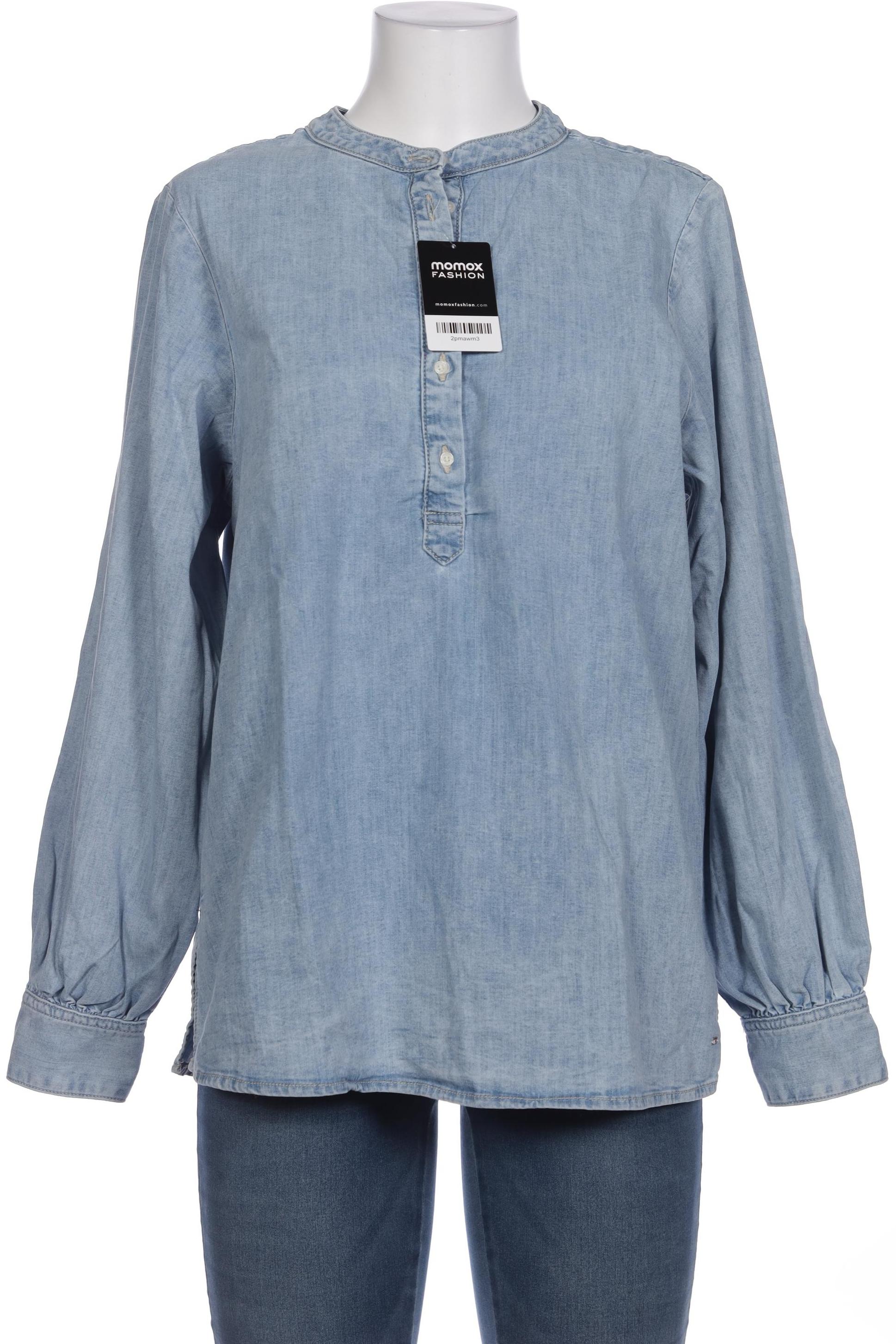 

Tommy Hilfiger Damen Bluse, blau, Gr. 40