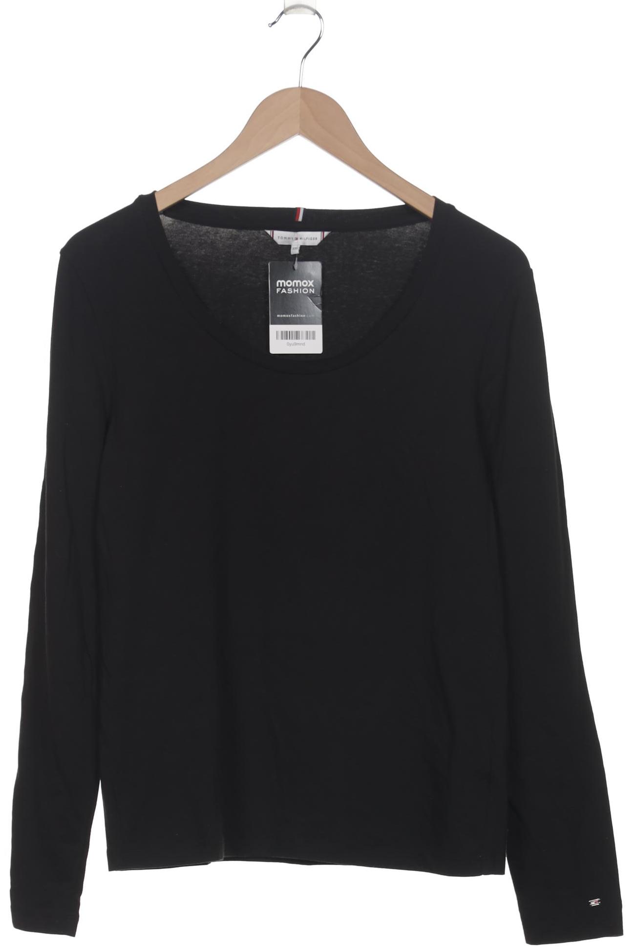 

Tommy Hilfiger Damen Langarmshirt, schwarz, Gr. 46