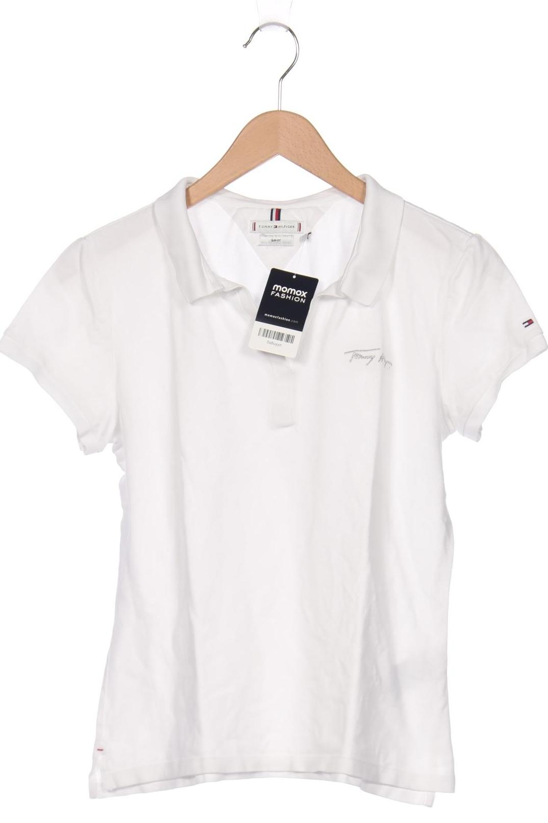 

Tommy Hilfiger Damen Poloshirt, weiß, Gr. 44