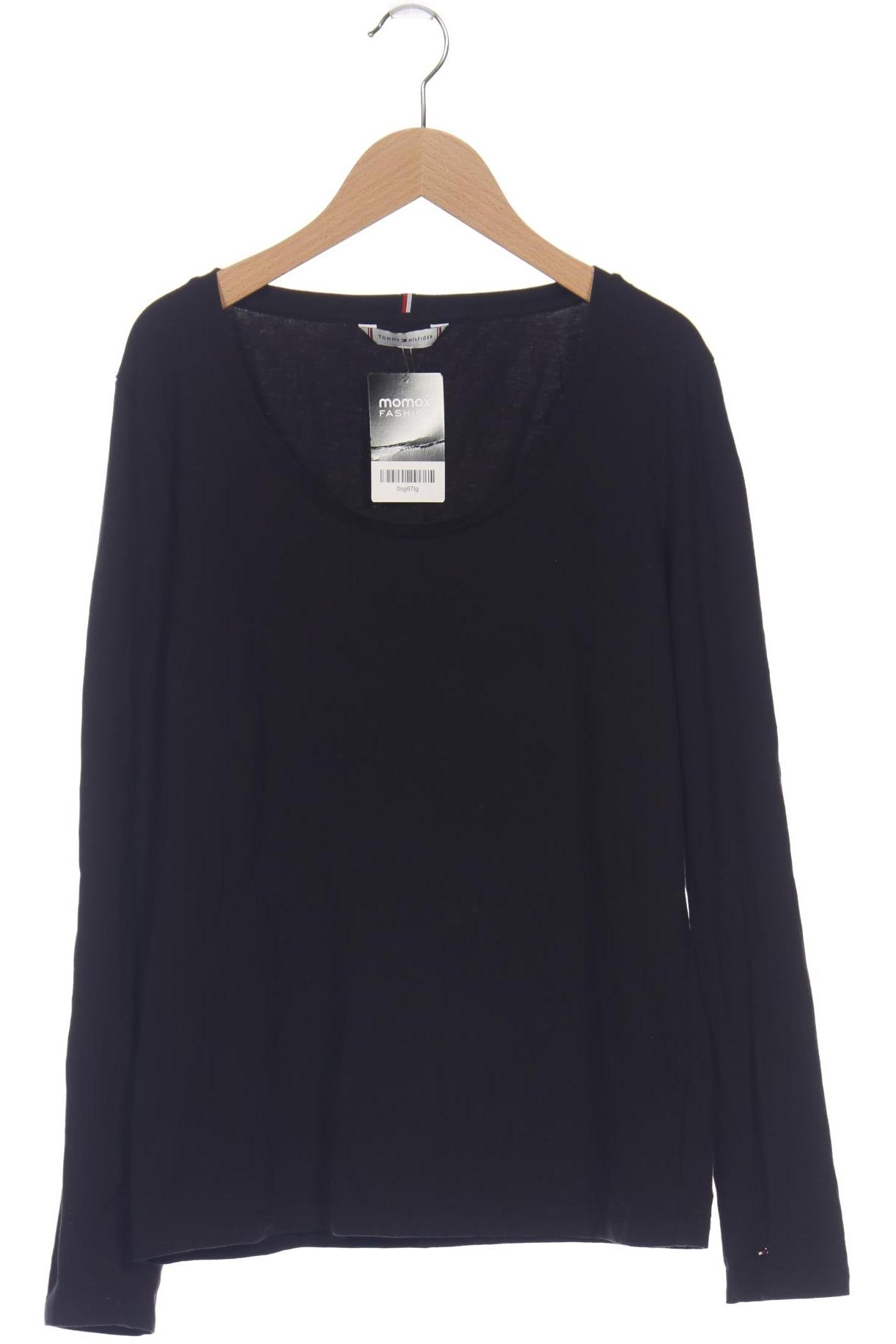 

Tommy Hilfiger Damen Langarmshirt, schwarz, Gr. 38