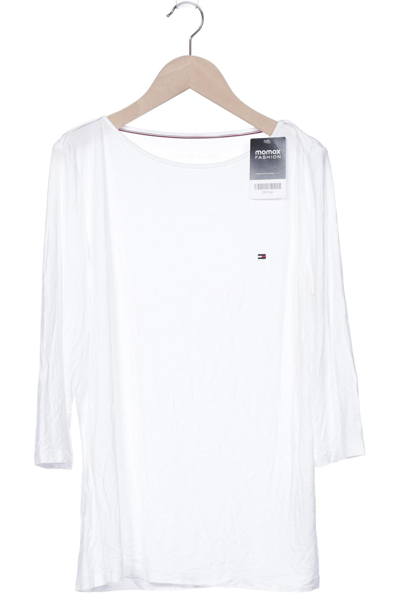 

Tommy Hilfiger Damen Langarmshirt, weiß, Gr. 42