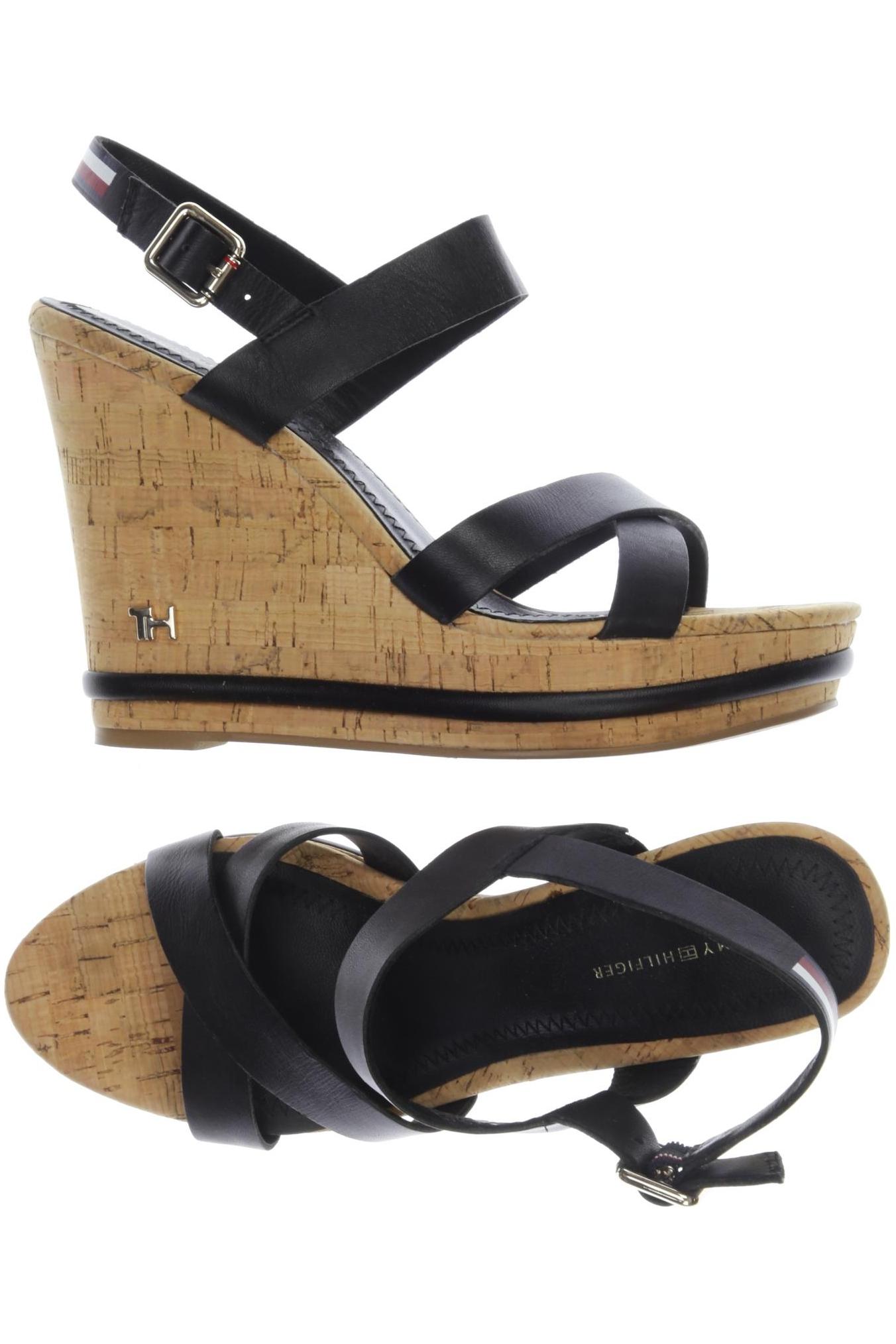 

Tommy Hilfiger Damen Sandale, schwarz, Gr. 41