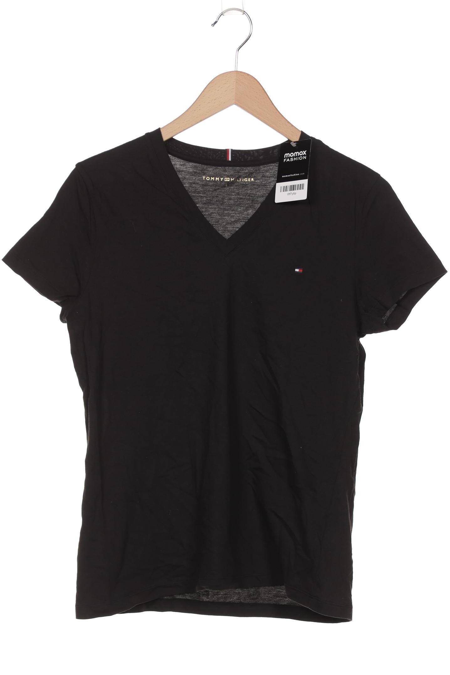 

Tommy Hilfiger Damen T-Shirt, schwarz, Gr. 42