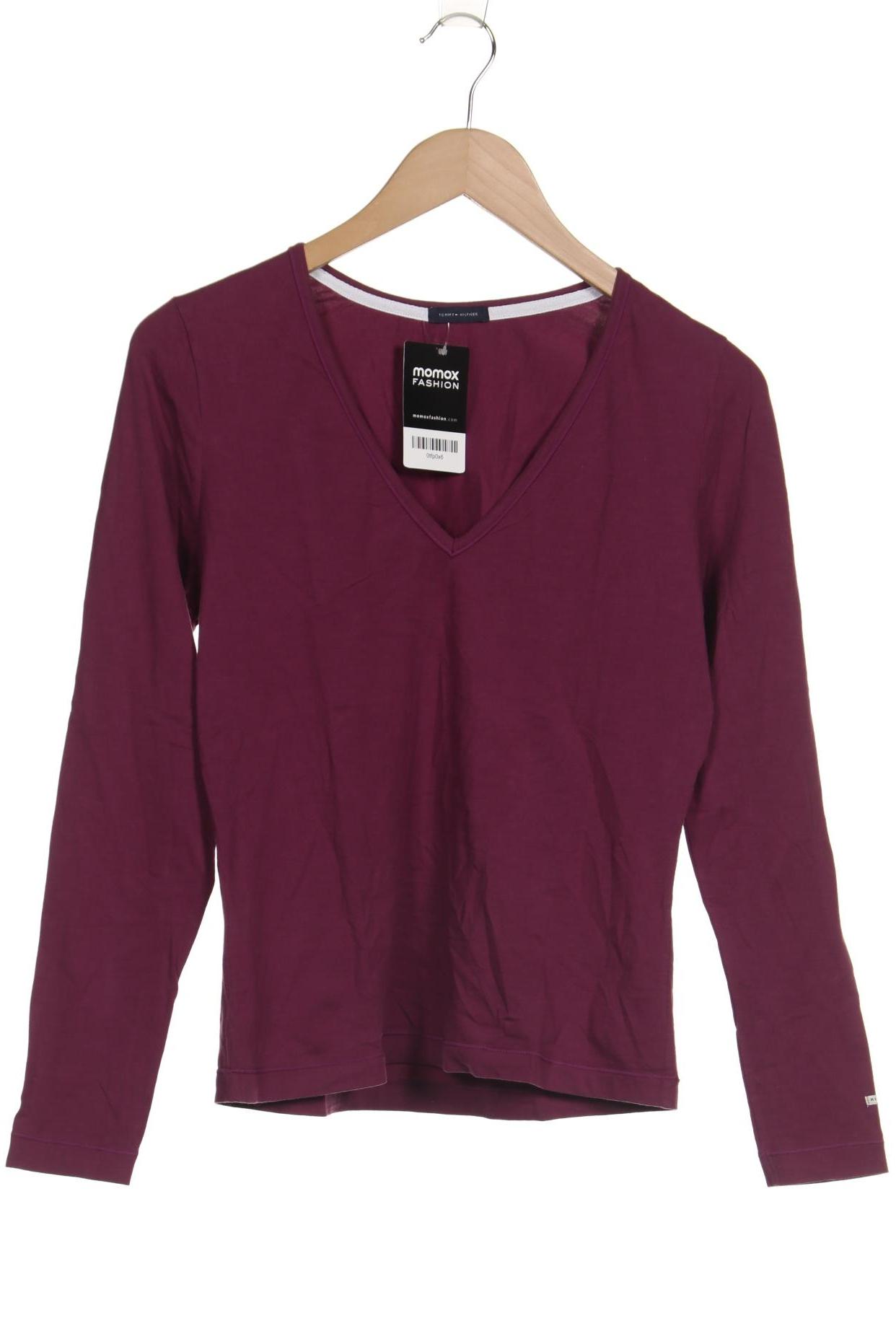 

Tommy Hilfiger Damen Langarmshirt, bordeaux, Gr. 38