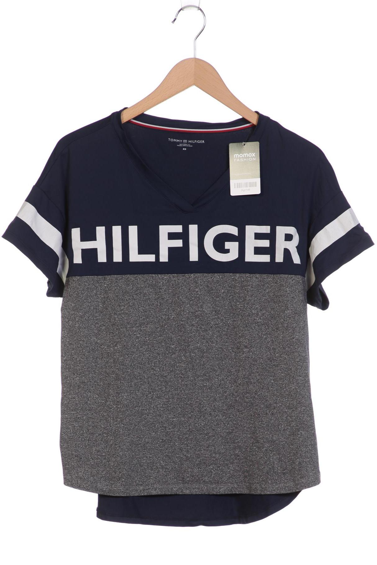 

Tommy Hilfiger Damen T-Shirt, marineblau, Gr. 34
