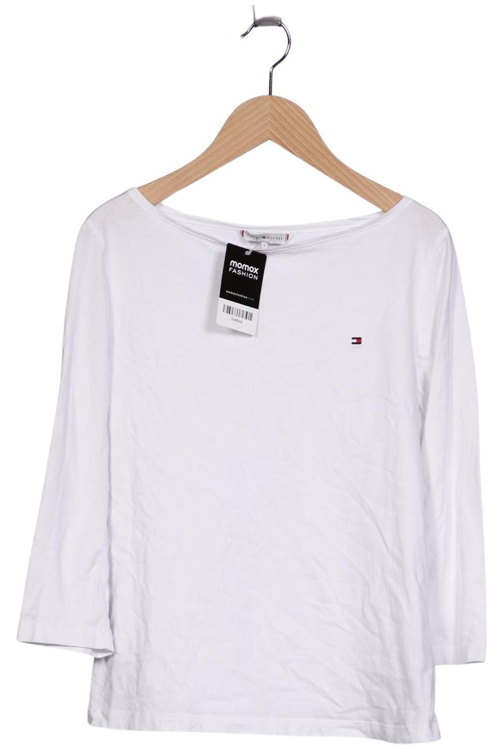 

Tommy Hilfiger Damen Langarmshirt, weiß, Gr. 36