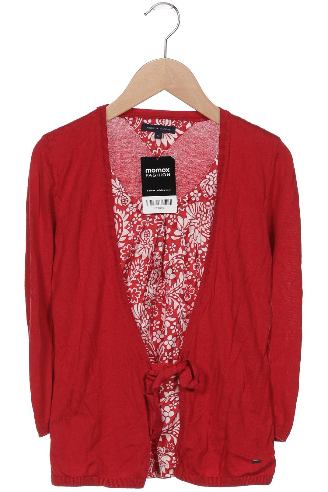 

Tommy Hilfiger Damen Strickjacke, rot, Gr. 34