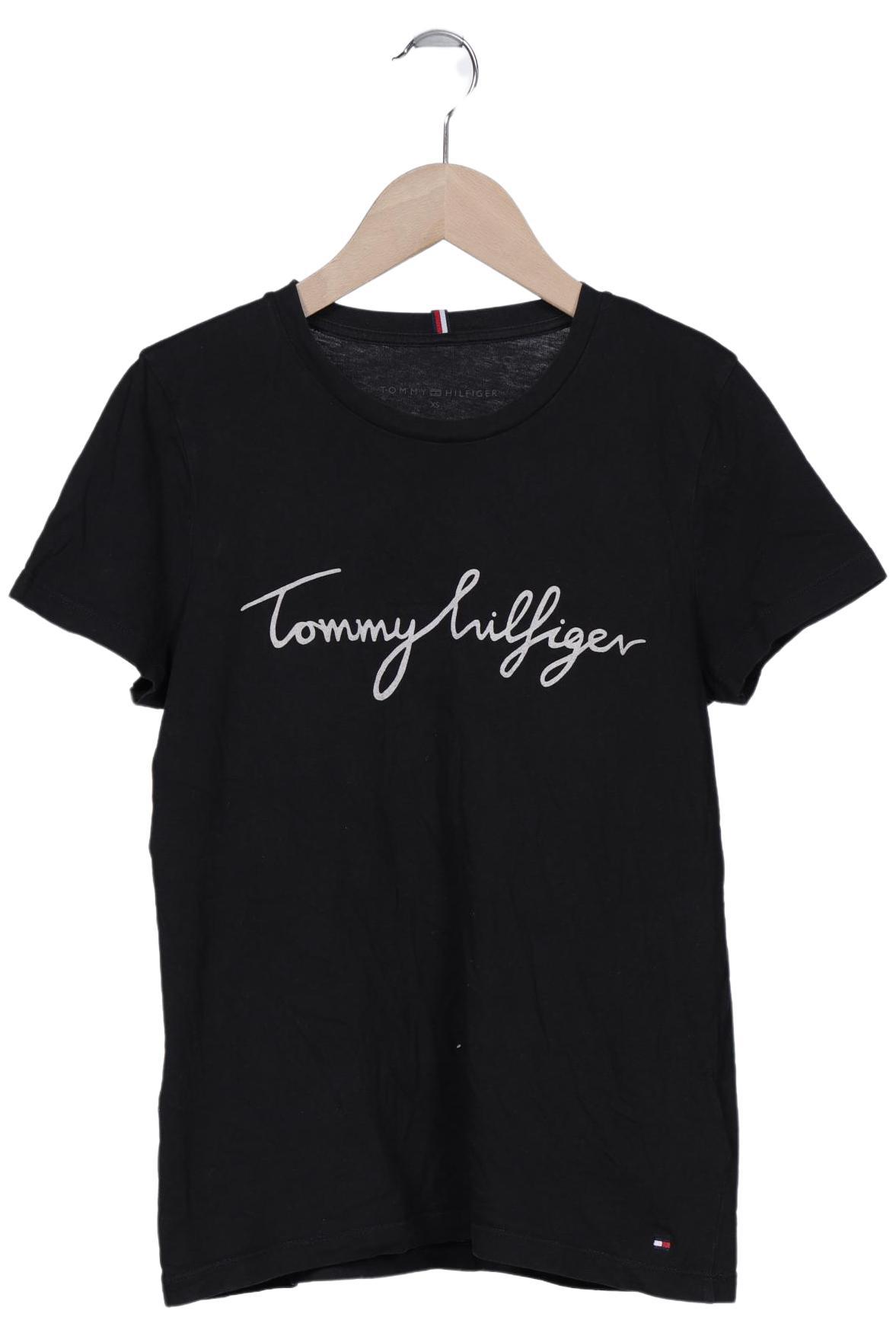 

Tommy Hilfiger Damen T-Shirt, schwarz, Gr. 34
