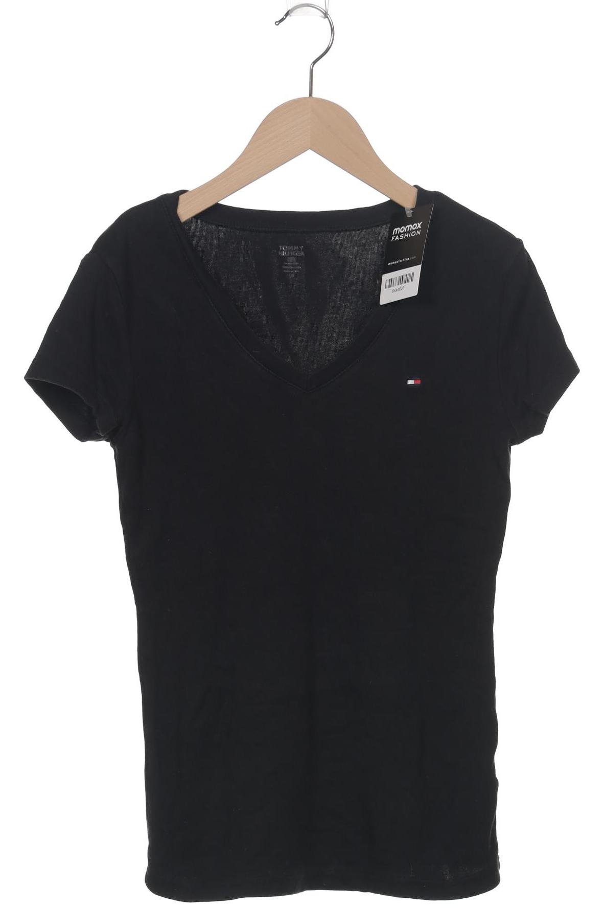 

Tommy Hilfiger Damen T-Shirt, schwarz, Gr. 36