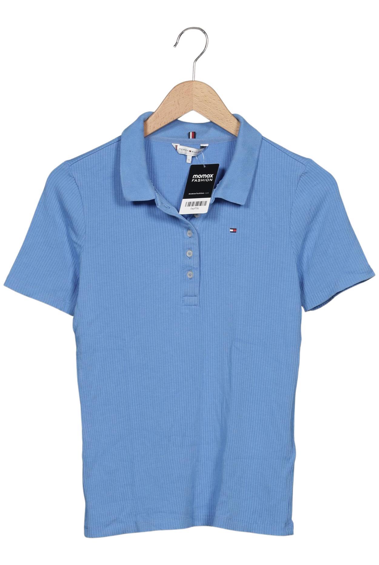 

Tommy Hilfiger Damen Poloshirt, hellblau, Gr. 42