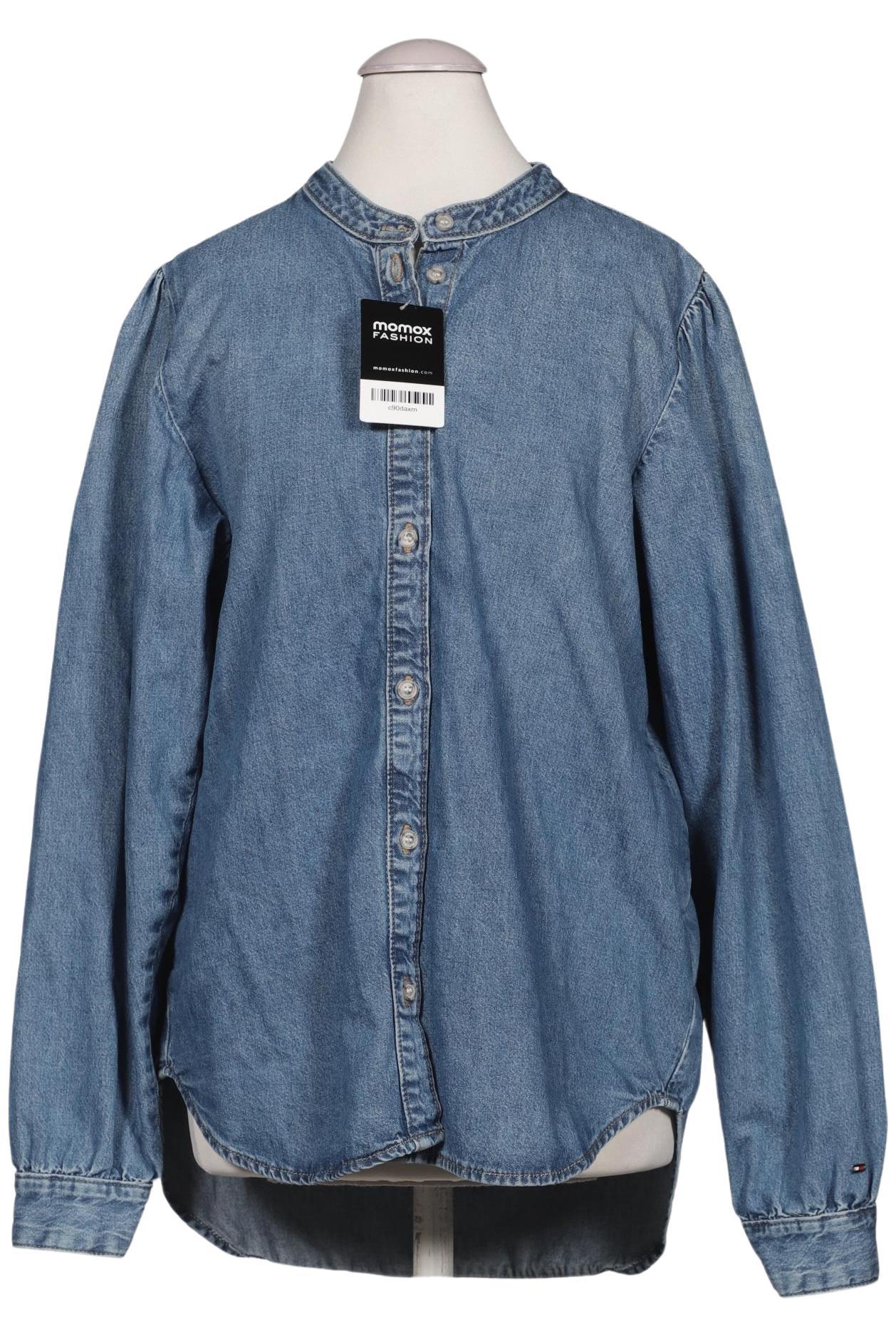 

Tommy Hilfiger Damen Bluse, blau, Gr. 34