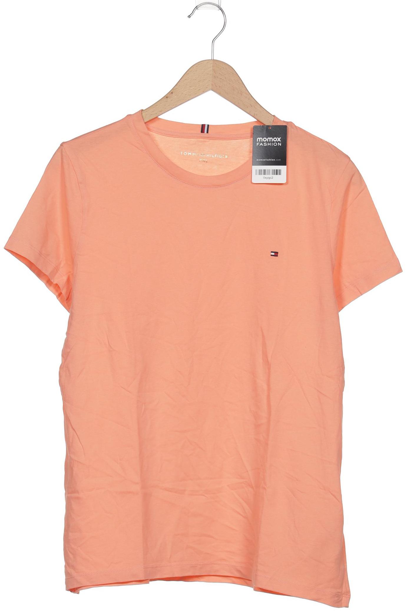 

Tommy Hilfiger Damen T-Shirt, orange, Gr. 46