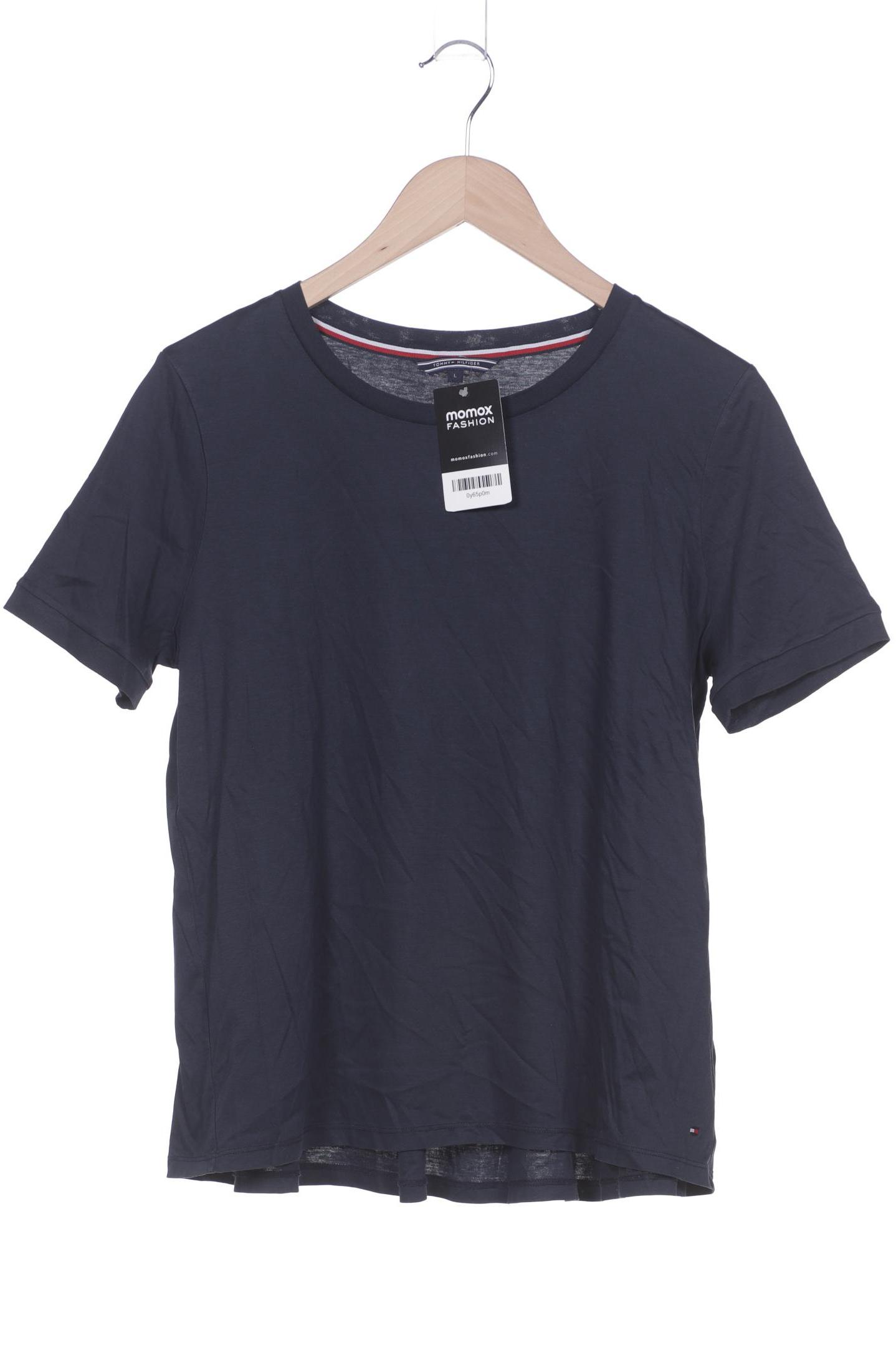 

Tommy Hilfiger Damen T-Shirt, marineblau, Gr. 42