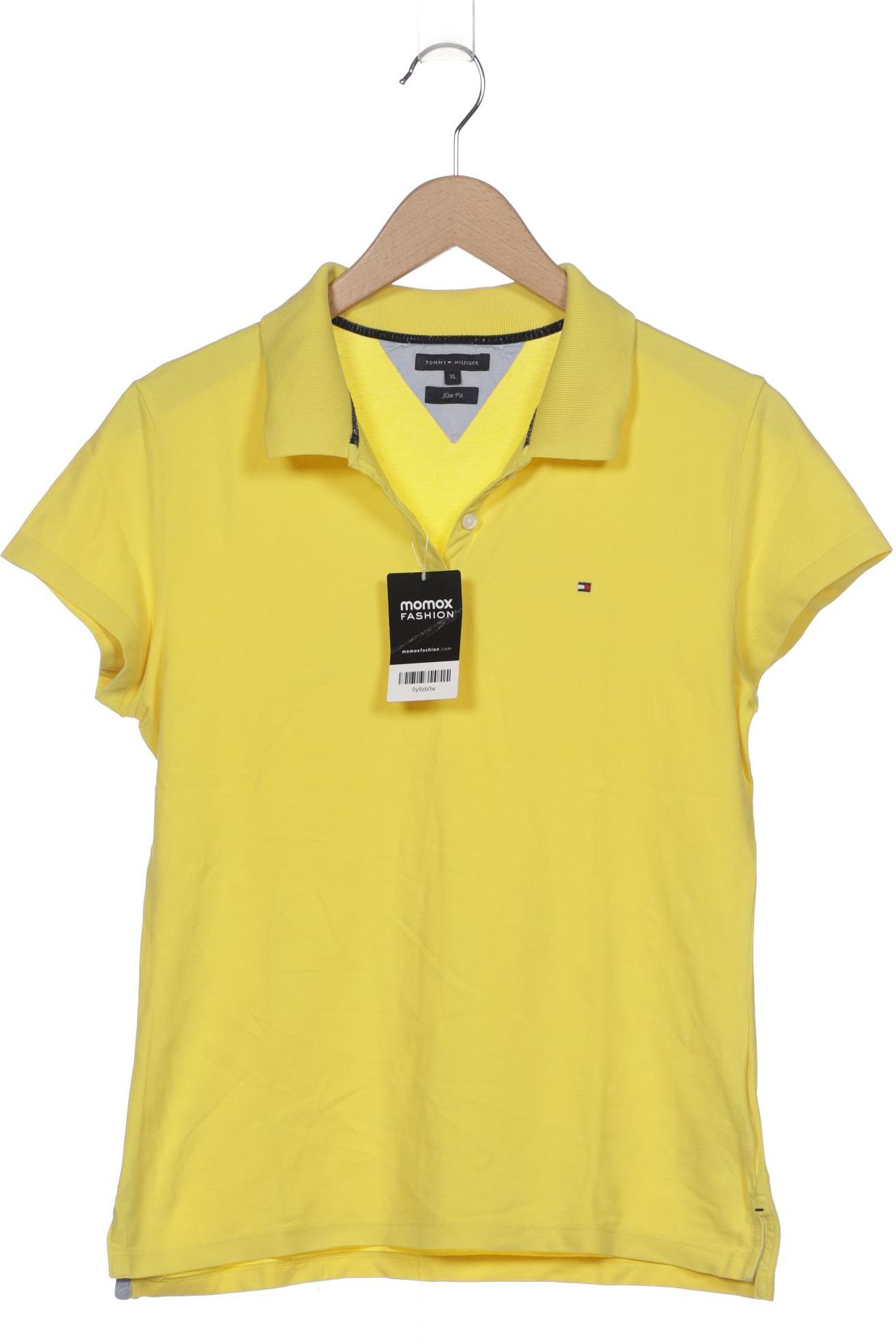 

Tommy Hilfiger Damen Poloshirt, gelb, Gr. 44