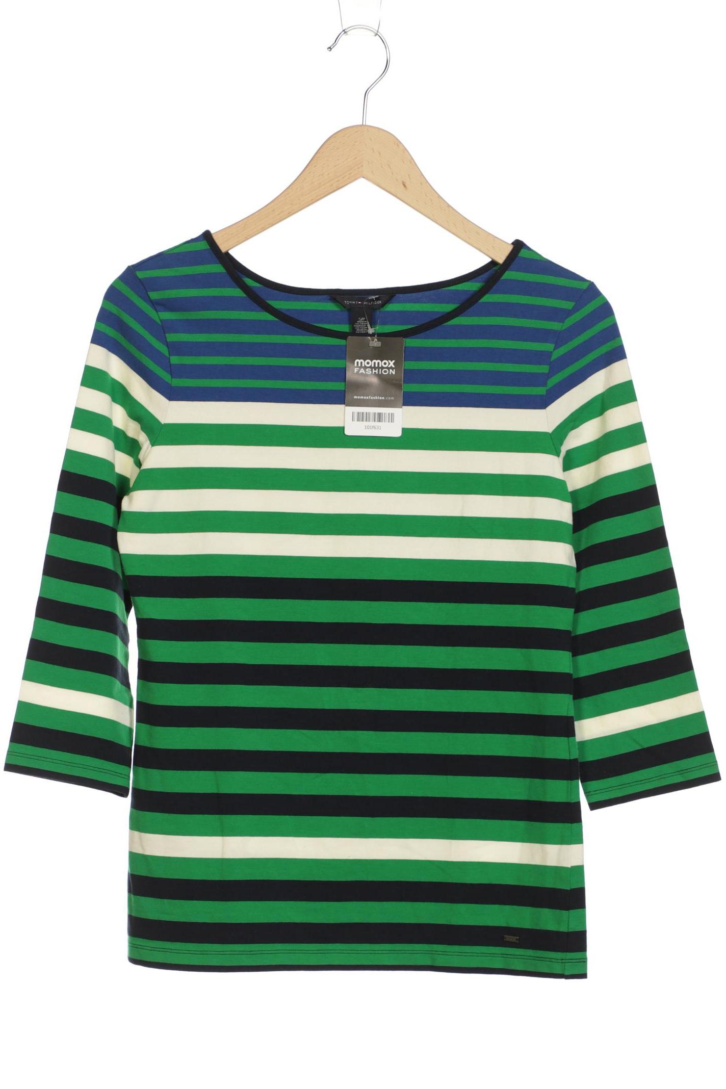 

Tommy Hilfiger Damen Langarmshirt, grün, Gr. 36