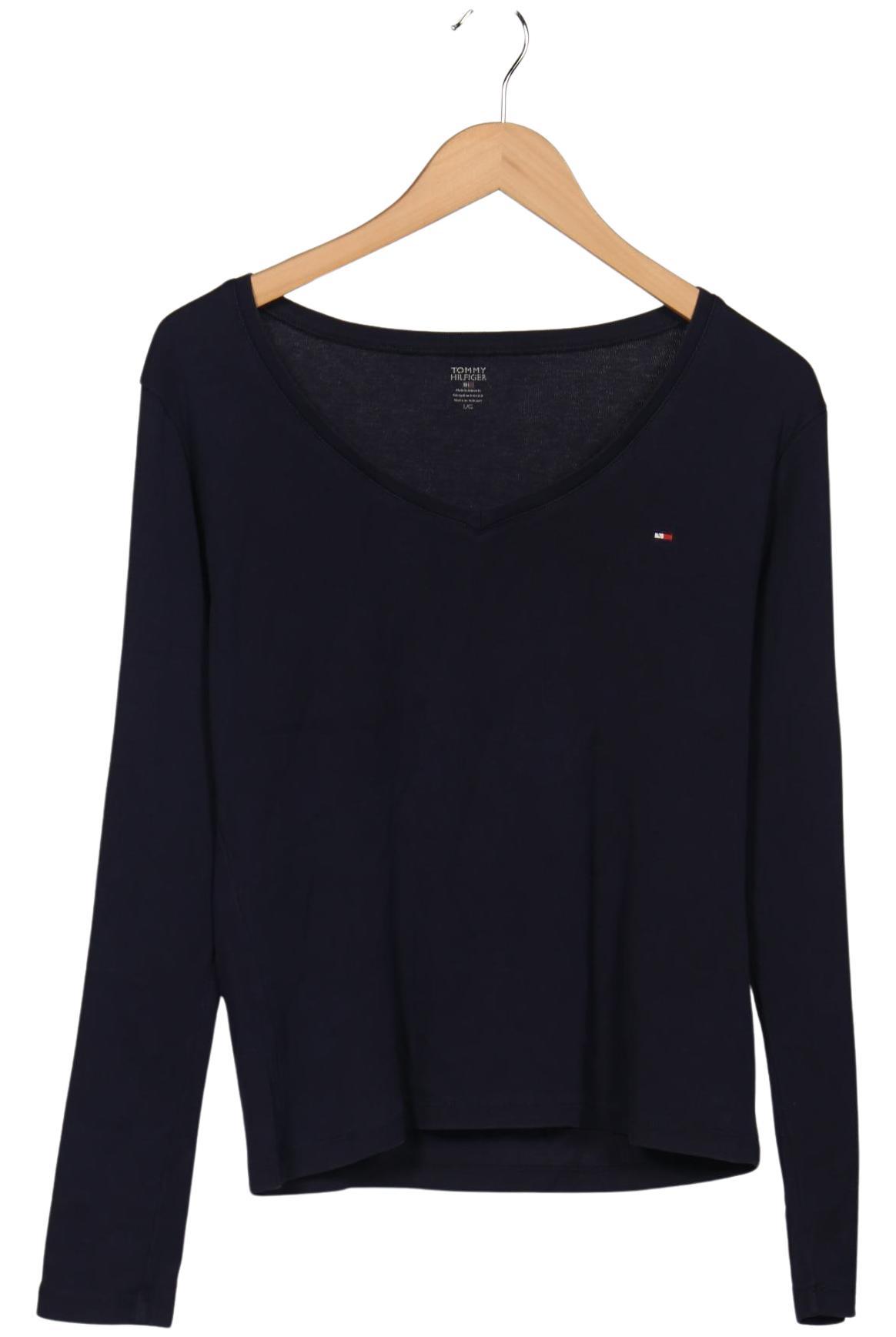 

Tommy Hilfiger Damen Langarmshirt, marineblau, Gr. 42