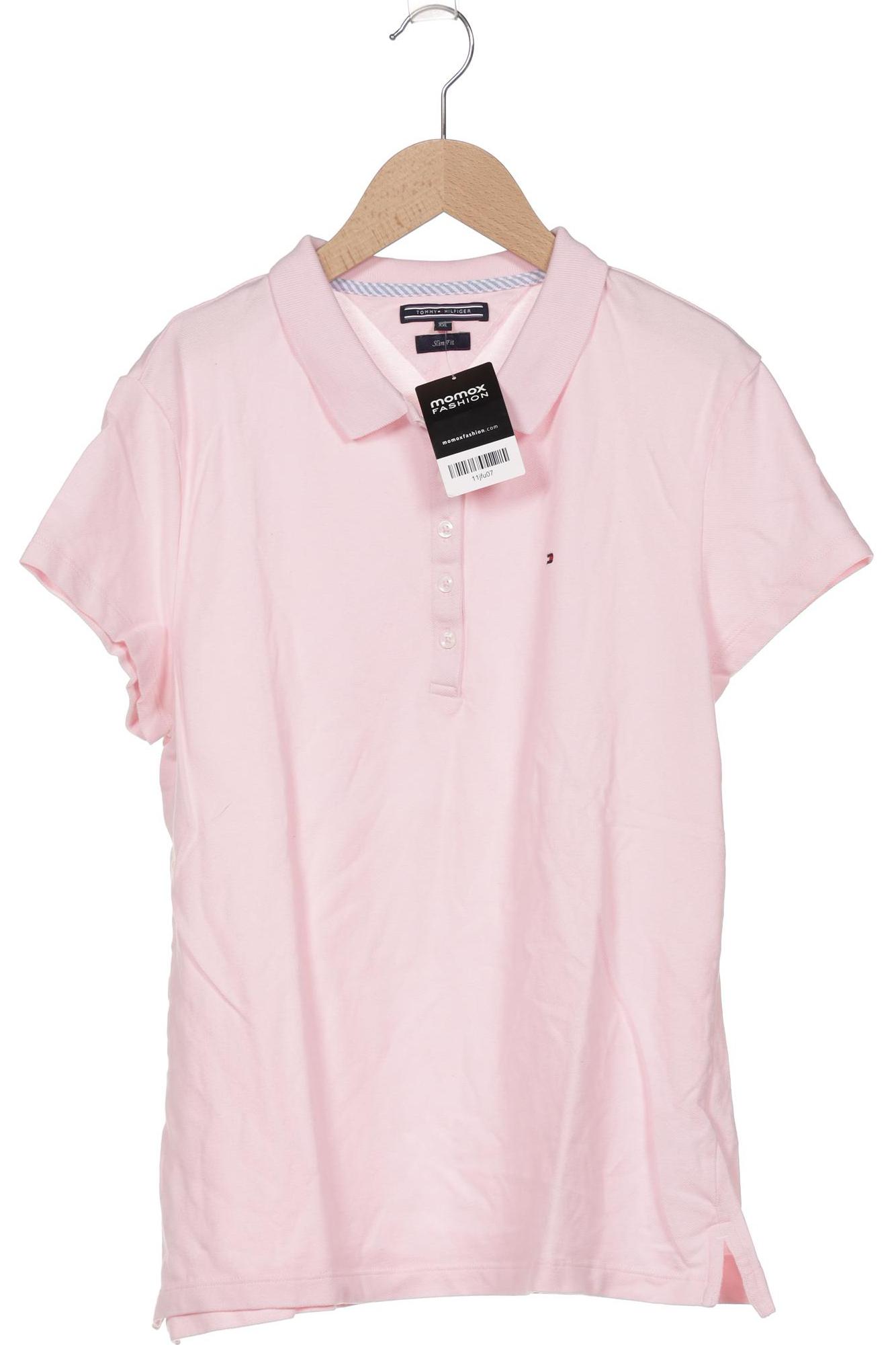 

Tommy Hilfiger Damen Poloshirt, pink, Gr. 46