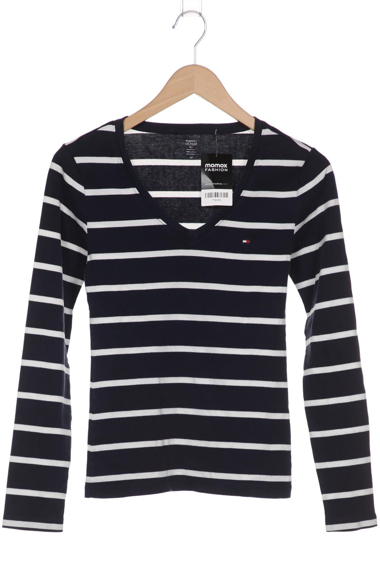

Tommy Hilfiger Damen Langarmshirt, marineblau