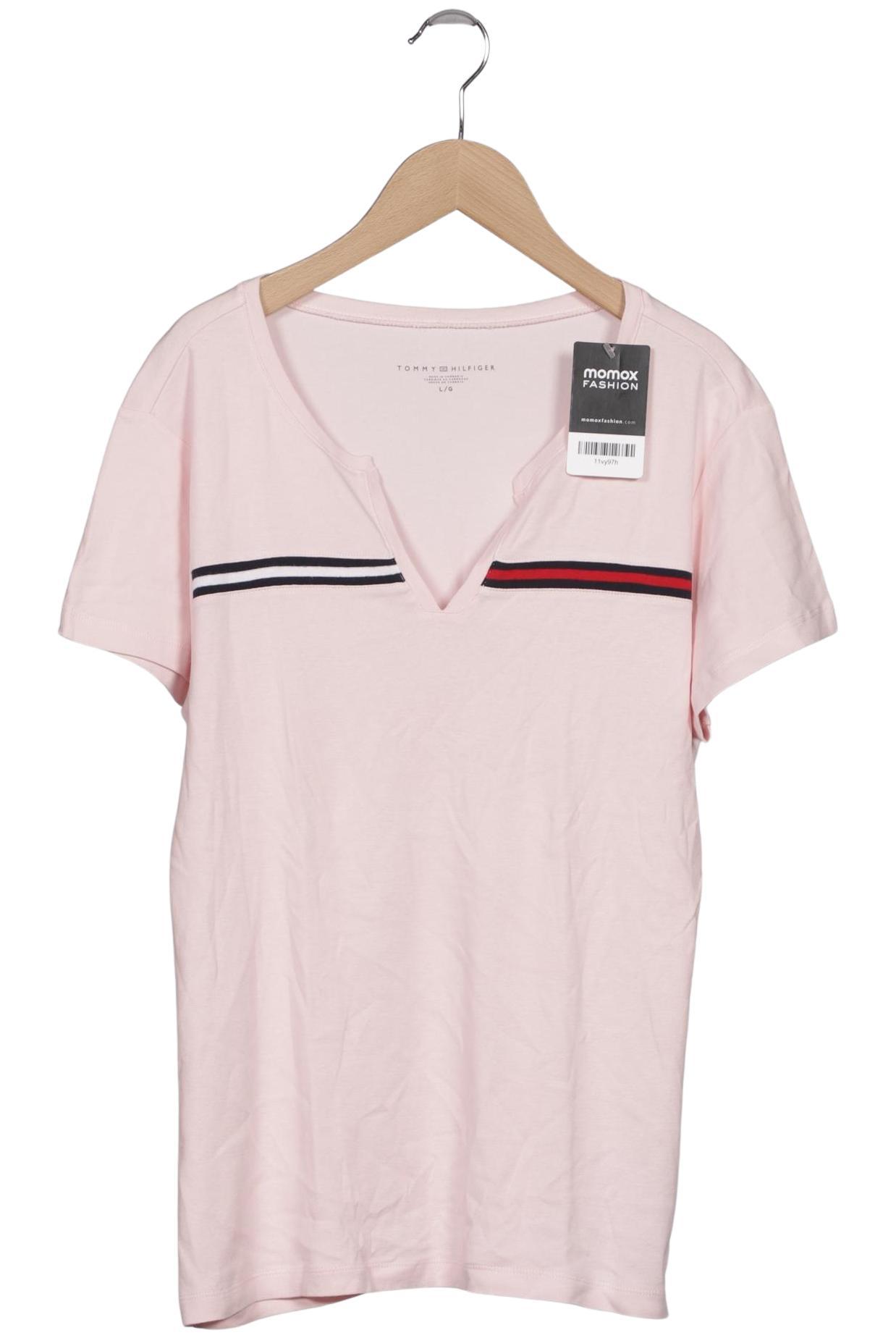 

Tommy Hilfiger Damen T-Shirt, pink, Gr. 42