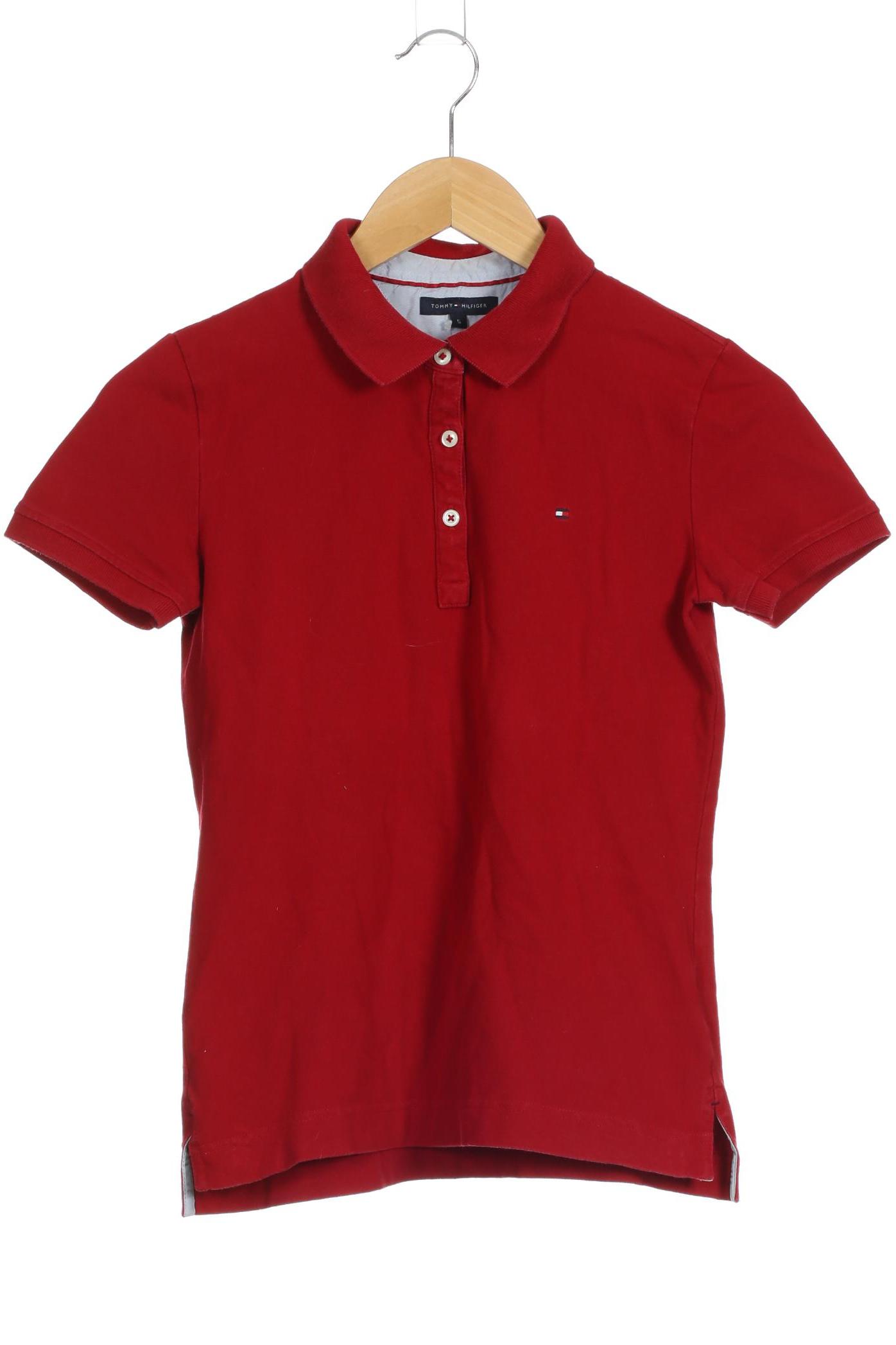 

Tommy Hilfiger Damen Poloshirt, rot, Gr. 36