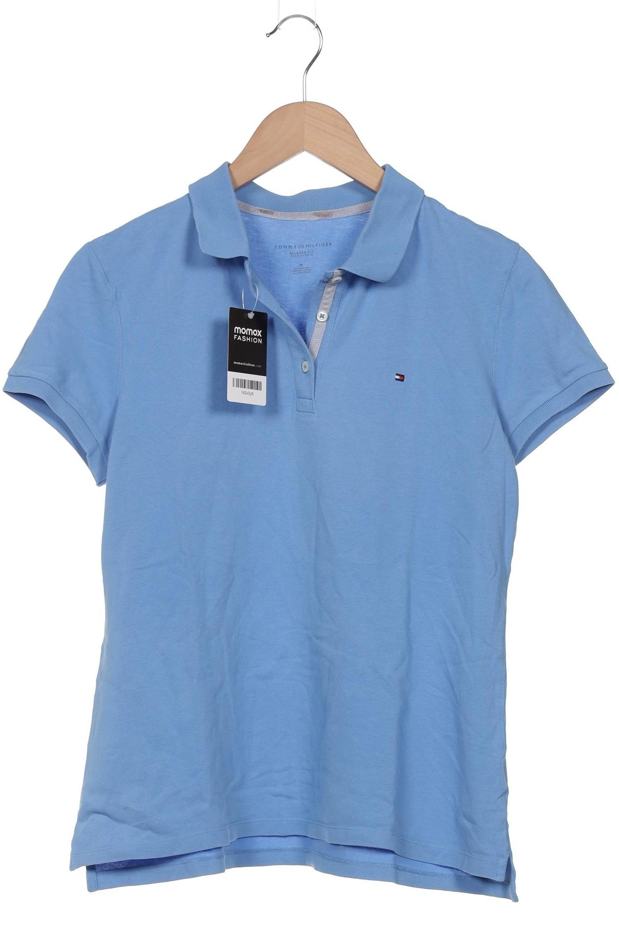 

Tommy Hilfiger Damen Poloshirt, blau, Gr. 38