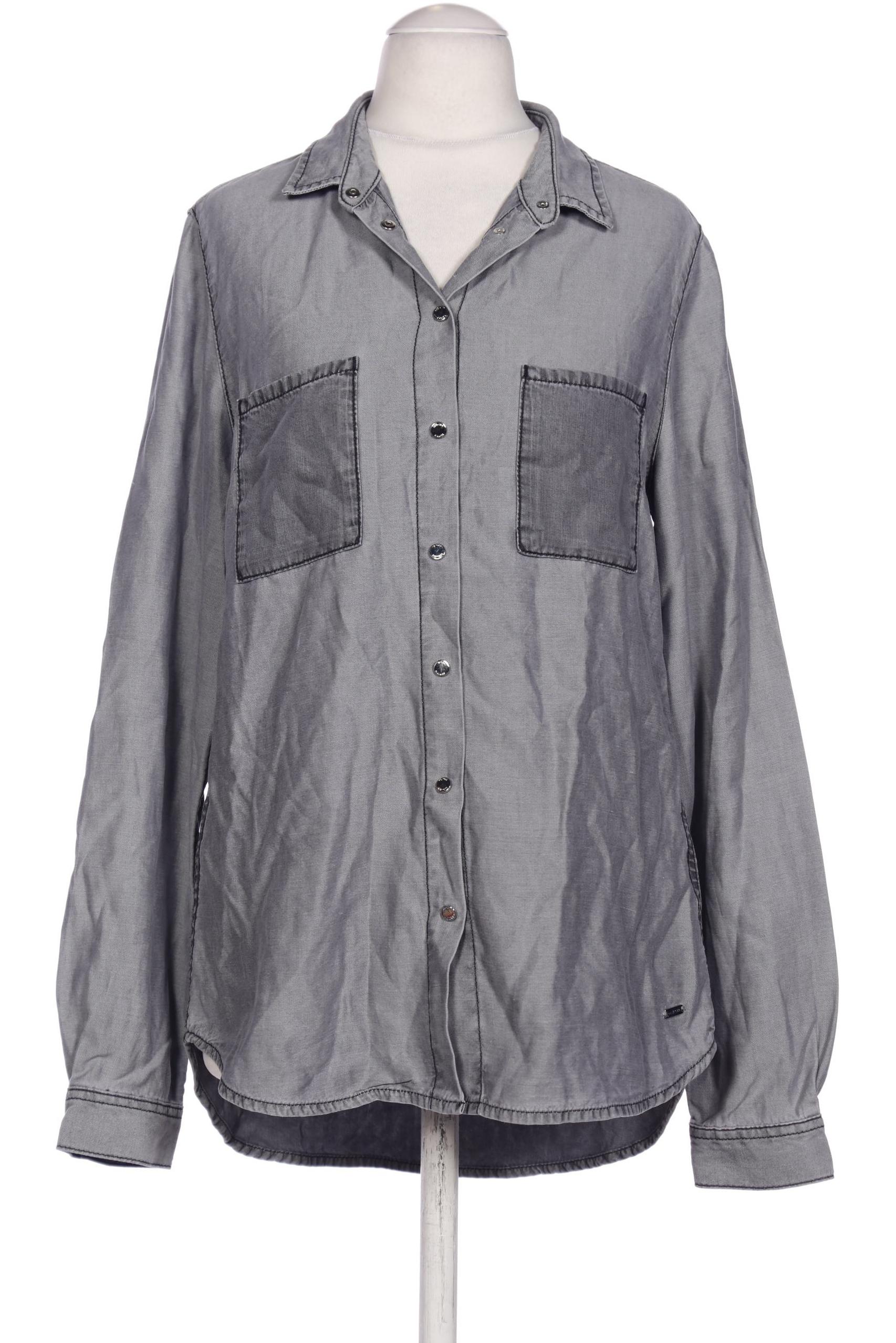 

Tommy Hilfiger Damen Bluse, grau, Gr. 6